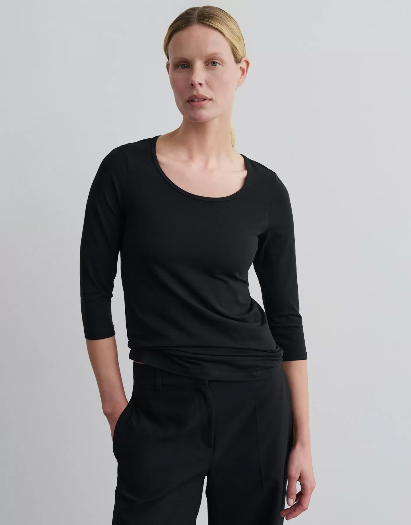 Basics<OPUS Commander Basicshirt Kain Noir En Ligne black
