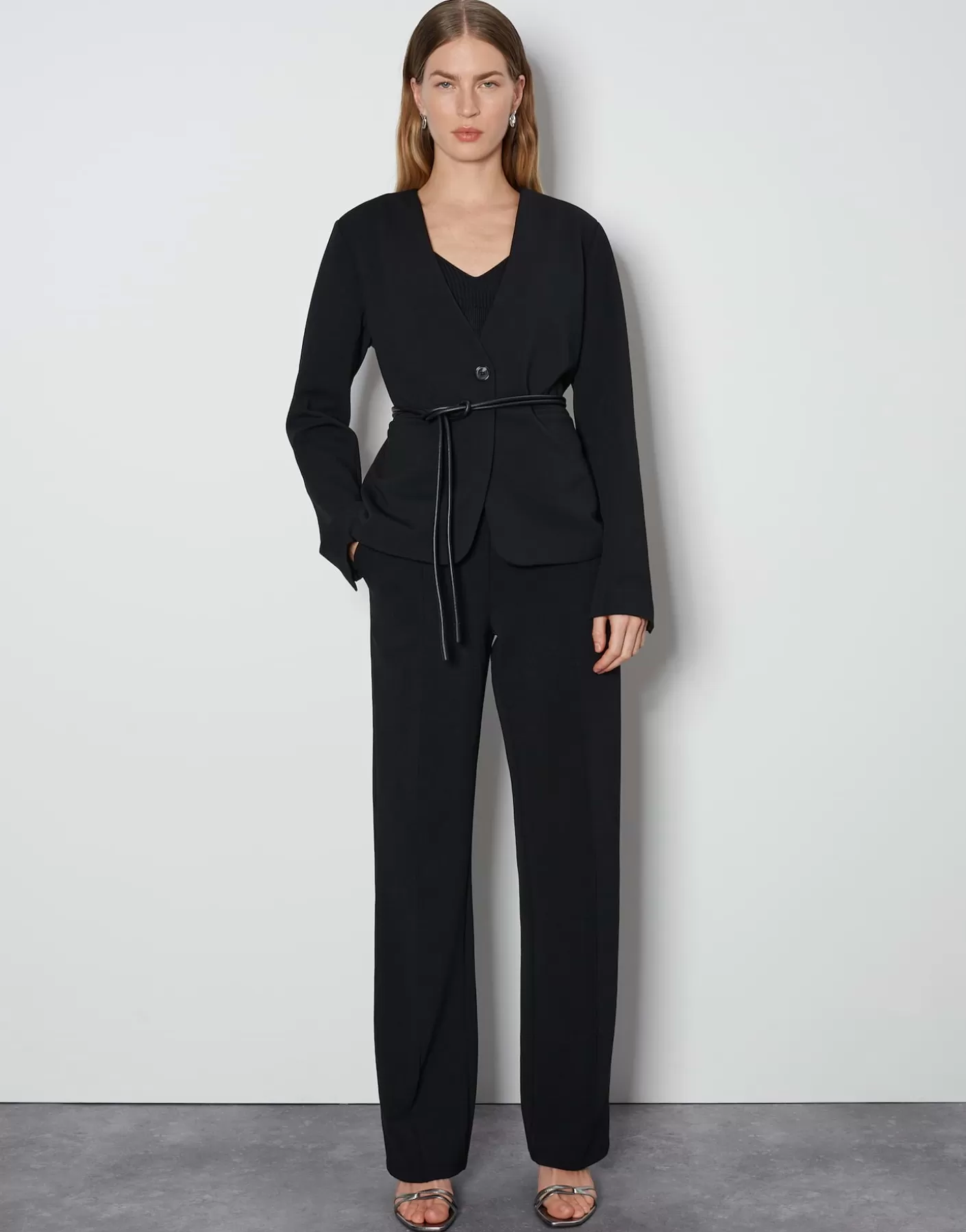 Blazer / Vestes | Meilleures Ventes<OPUS Commander Blazer Nebru Noir En Ligne black
