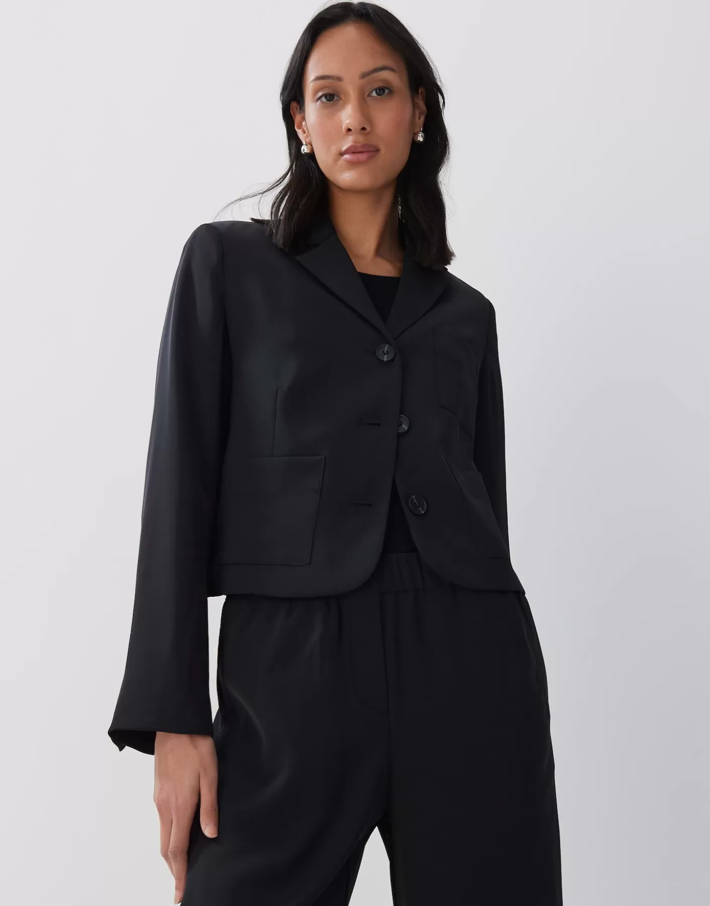 Blazer / Vestes<OPUS Commander Blazer Nyoto Noir En Ligne black