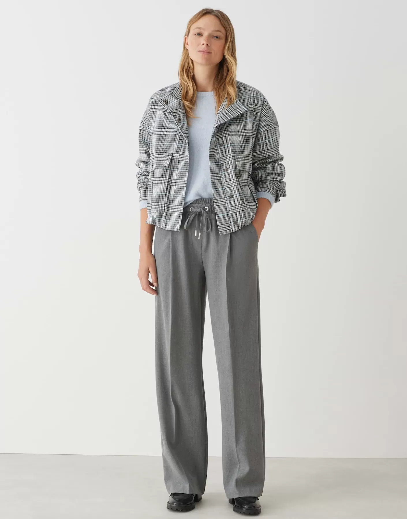 Vestes / Manteaux<OPUS Commander Bombardier Hemma Gris En Ligne easy grey