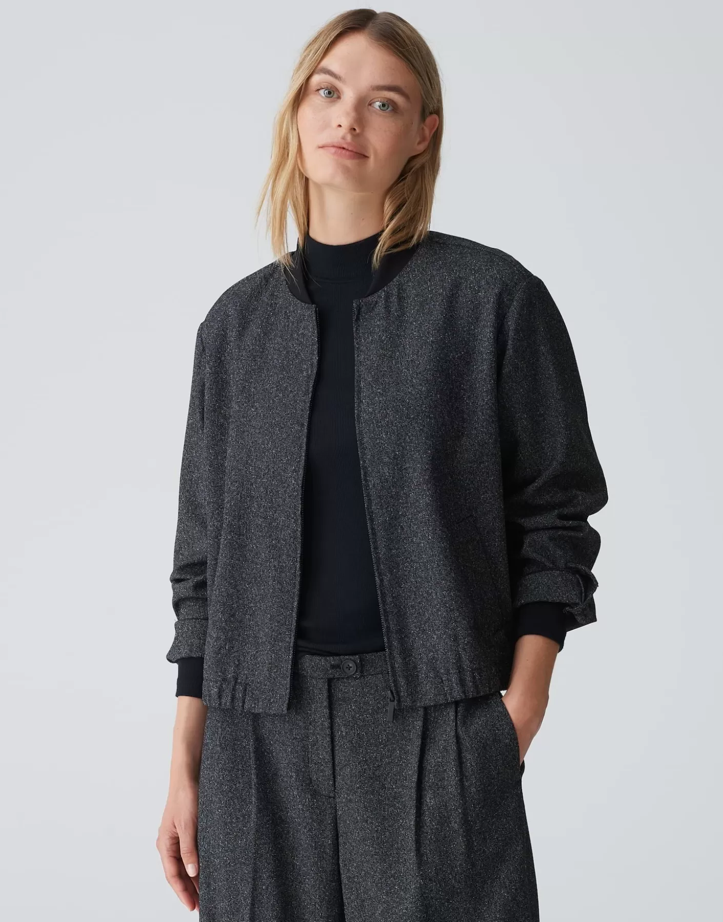 Blazer / Vestes<OPUS Commander Bombardier Jurla Noir En Ligne black