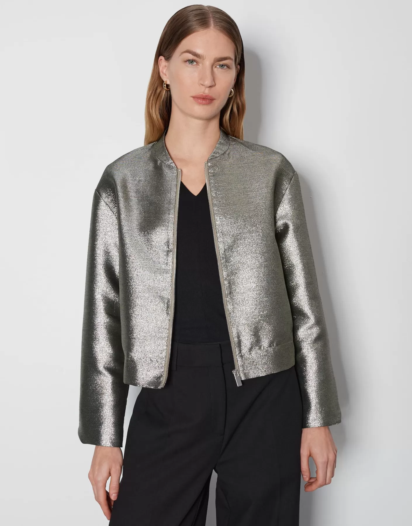 Blazer / Vestes<OPUS Commander Bombardier Nirlona Beige En Ligne iced gold