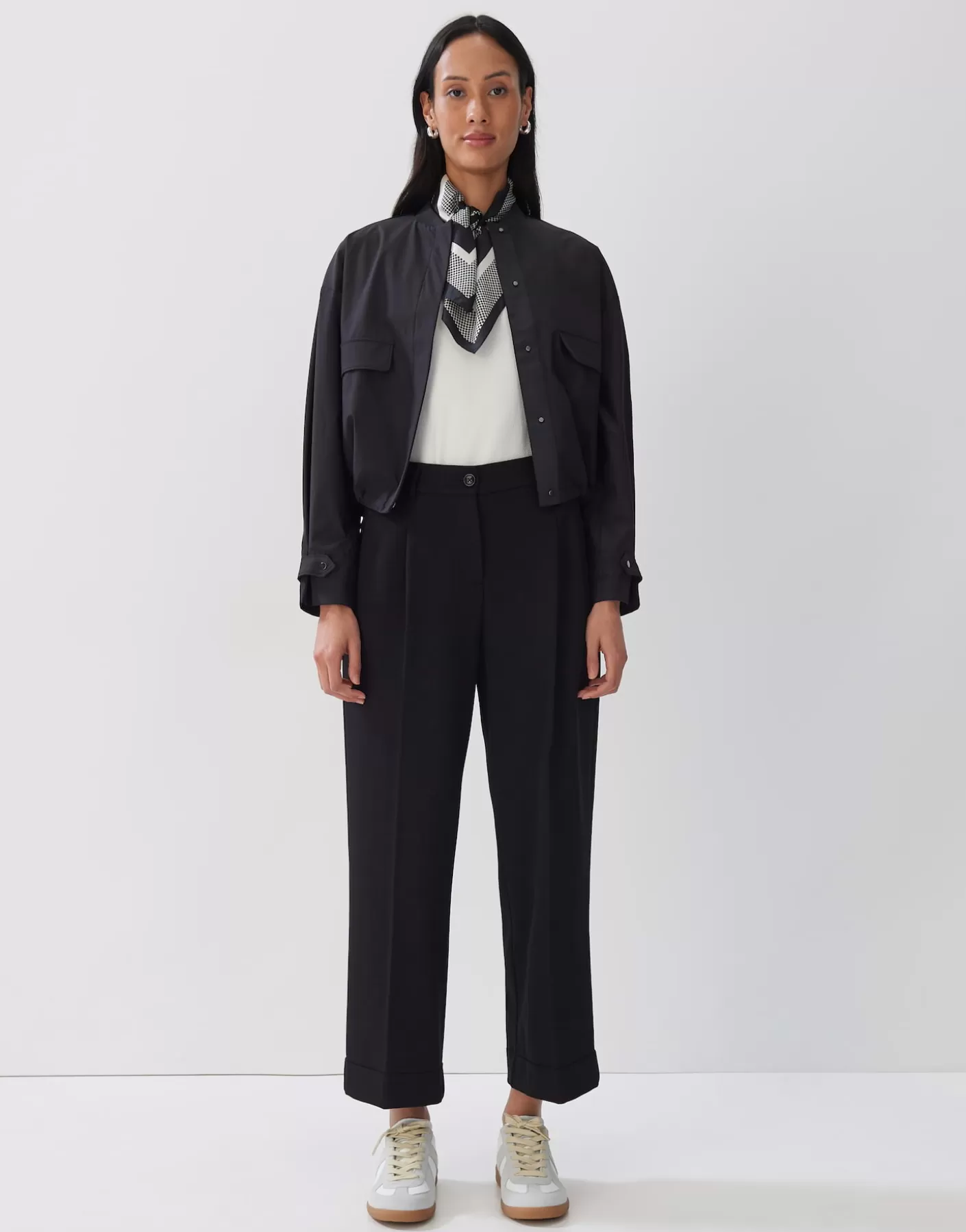 Blazer / Vestes<OPUS Commander Bombardier Norty Noir En Ligne black