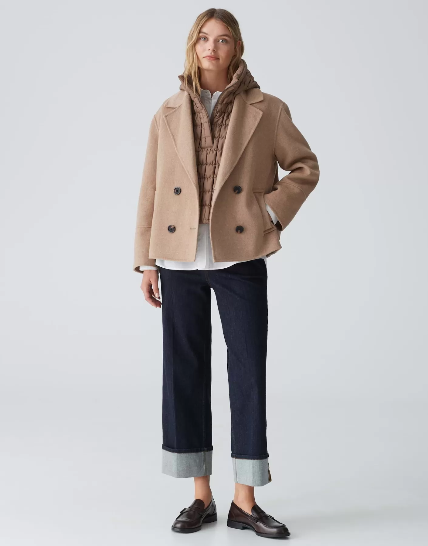 Blazer / Vestes | Accessoires<OPUS Commander Cap Arauti Bubble Marron En Ligne cocoa
