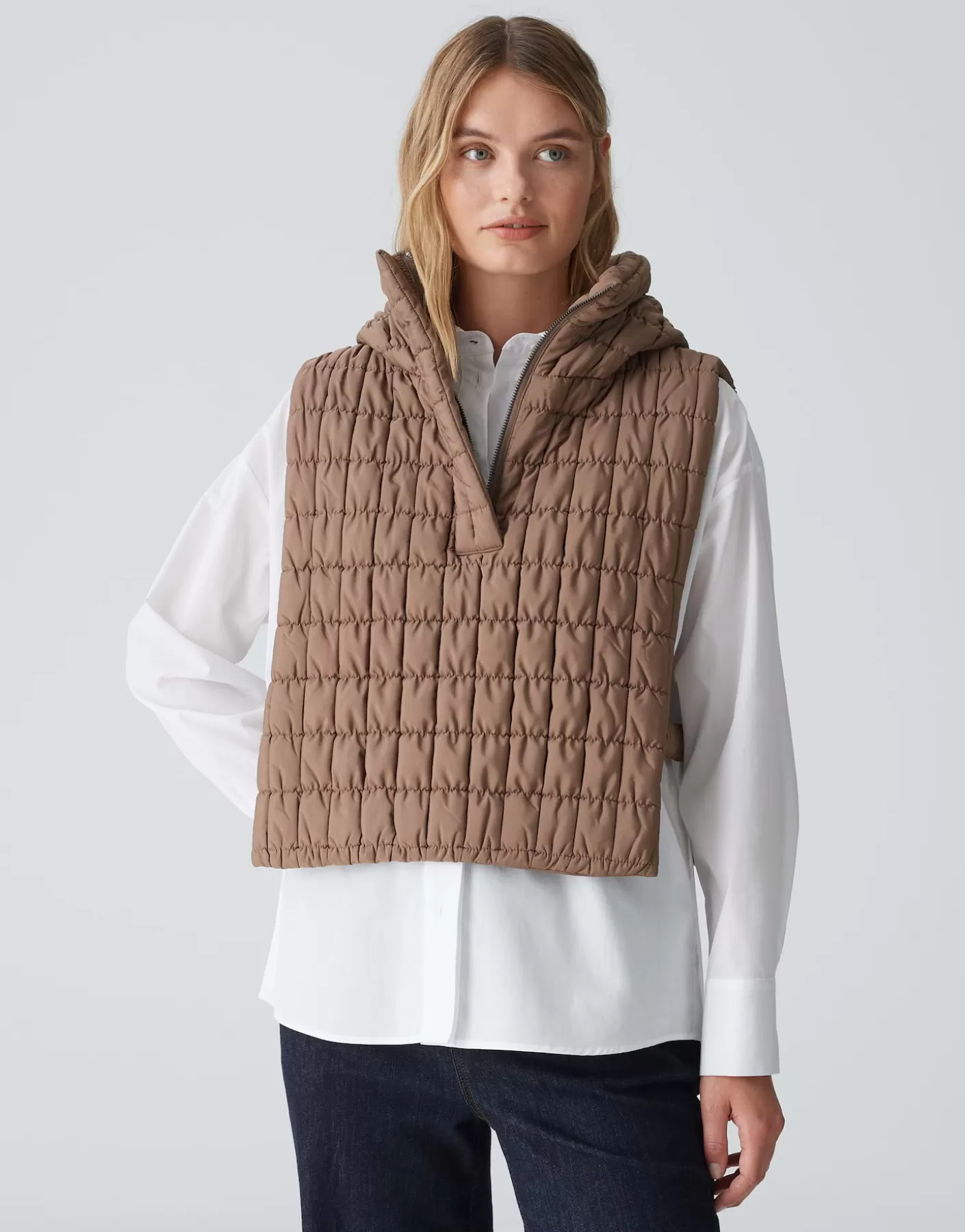 Blazer / Vestes | Accessoires<OPUS Commander Cap Arauti Bubble Marron En Ligne cocoa