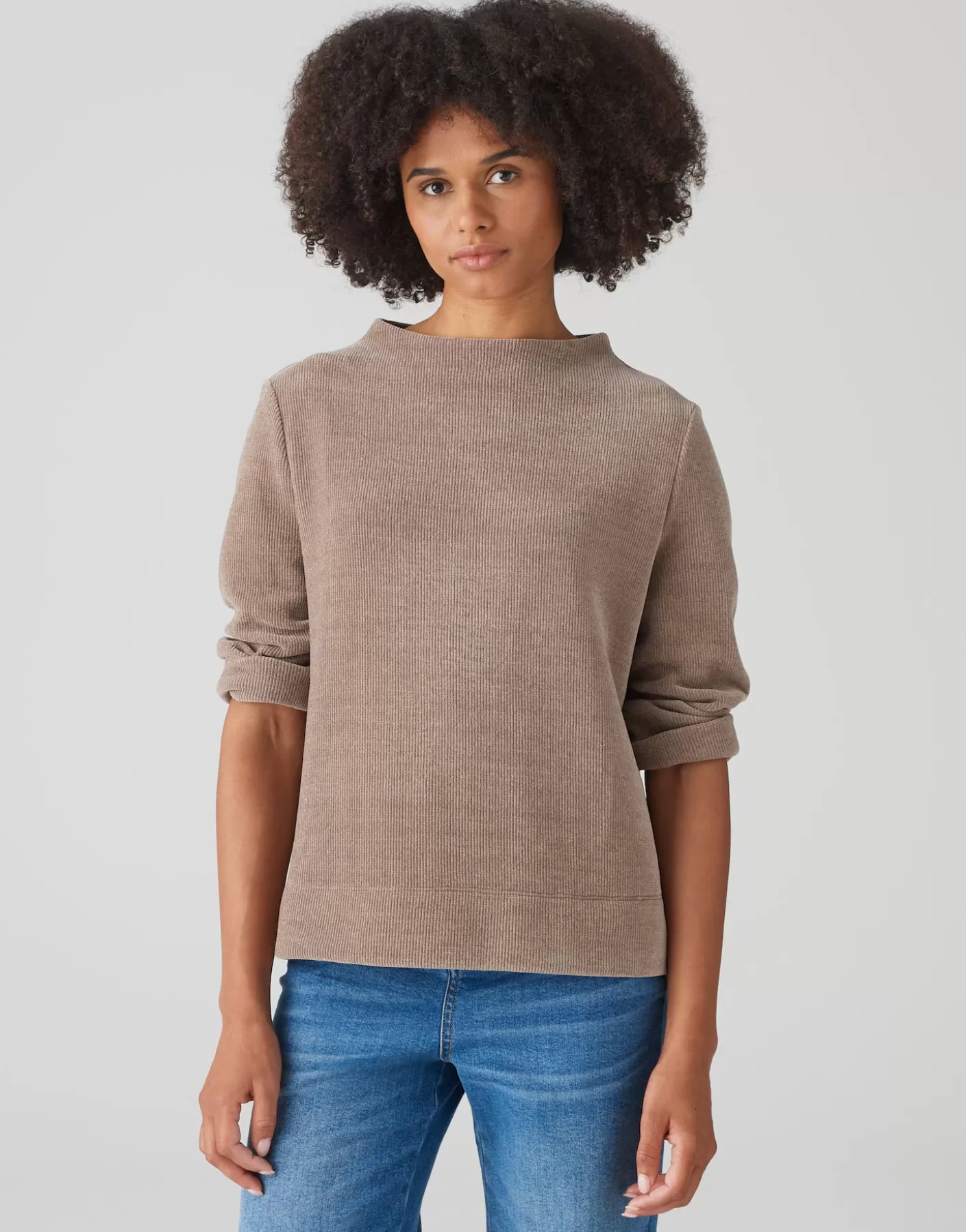 Sweats<OPUS Commander Chandail Gelvet Marron En Ligne cocoa