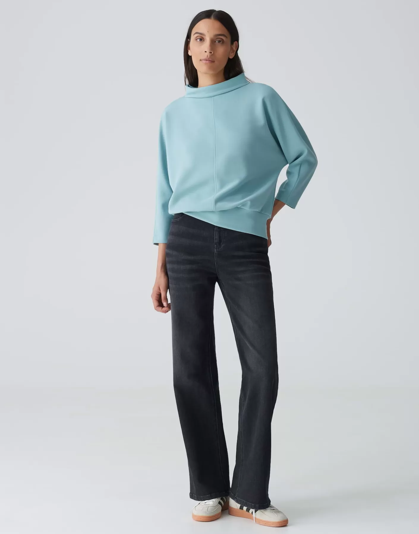 Sweats<OPUS Commander Chandail Gepita Bleu En Ligne glacier blue