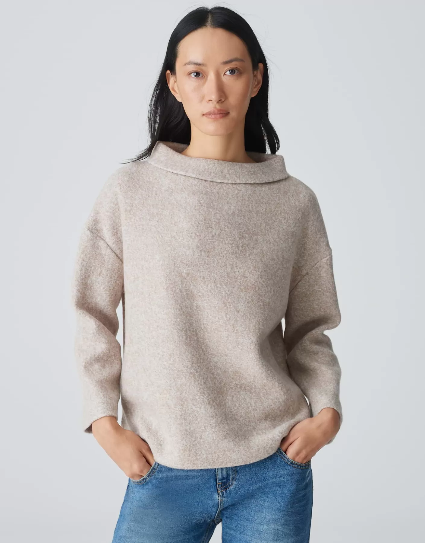 Sweats<OPUS Commander Chandail Gesurla Marron En Ligne cocoa