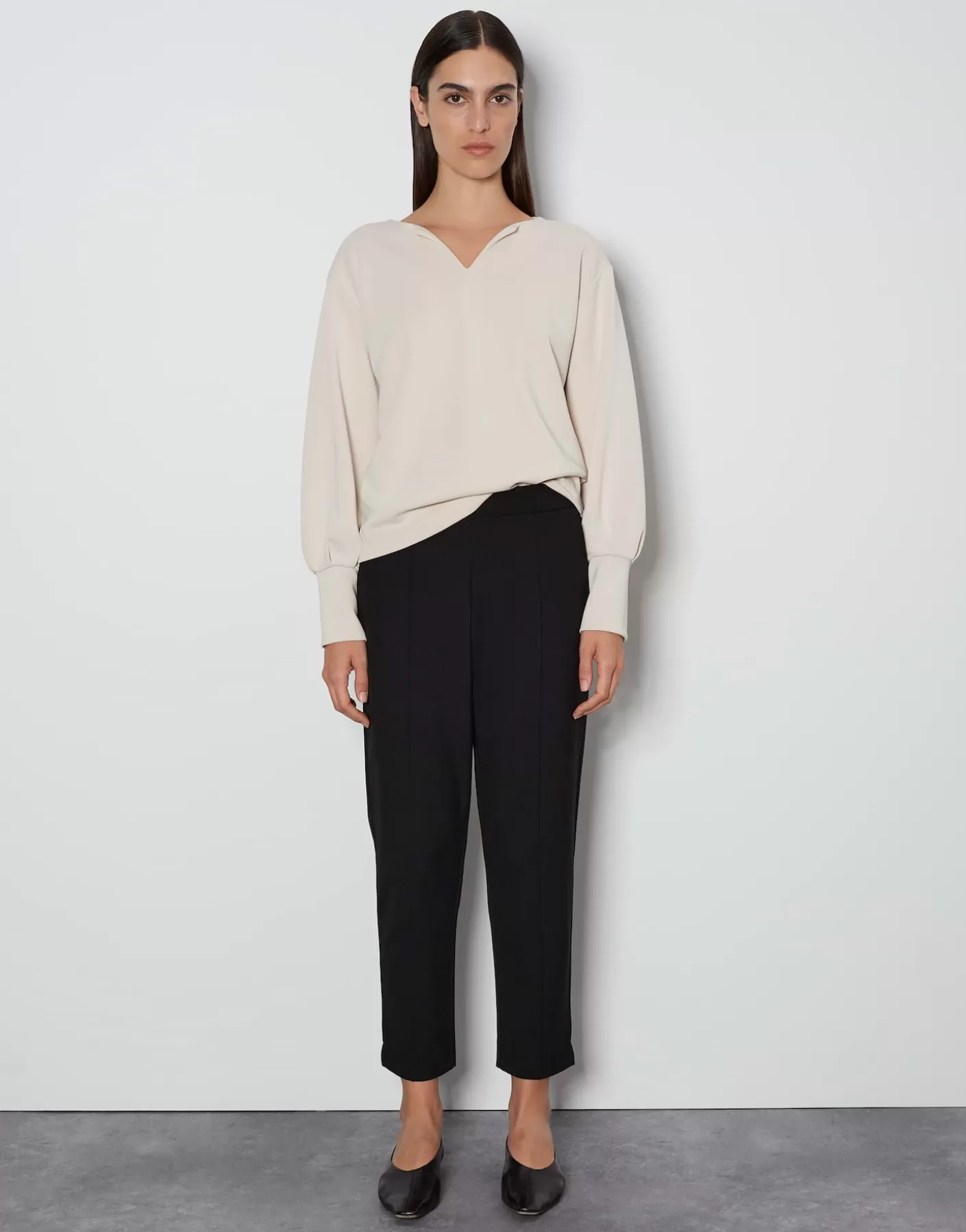 Sweats<OPUS Commander Chandail Ulina Beige En Ligne mellow mélange