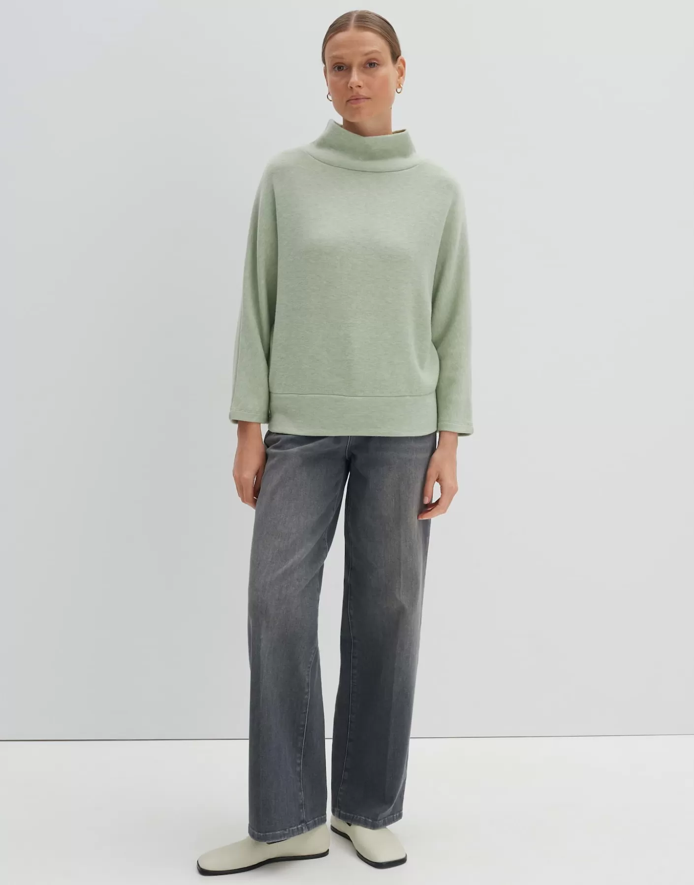 Sweats<OPUS Commander Chandail Uticia Vert En Ligne pale jade