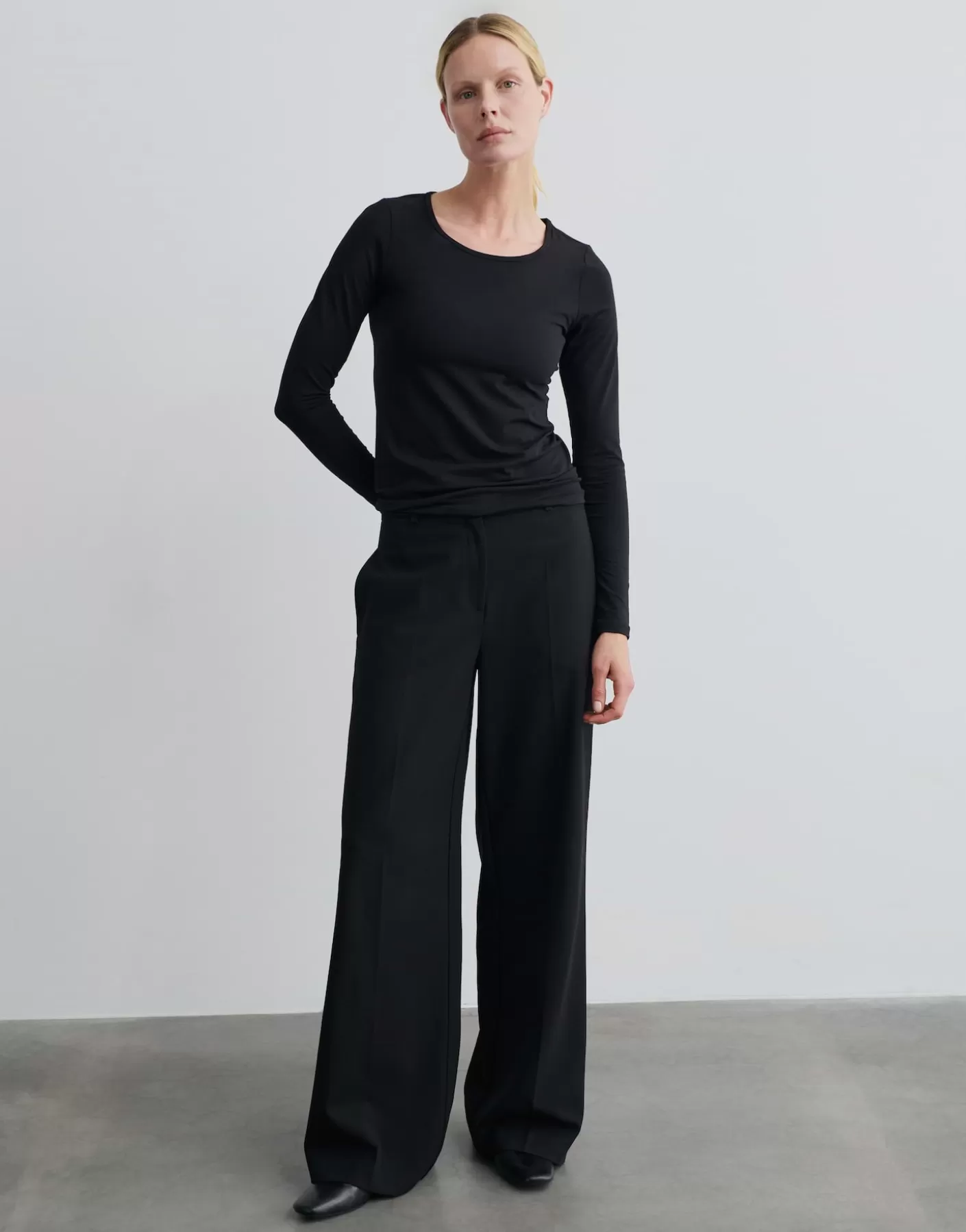 Basics<OPUS Commander Chemise à Manches Longues Kalia Noir En Ligne black