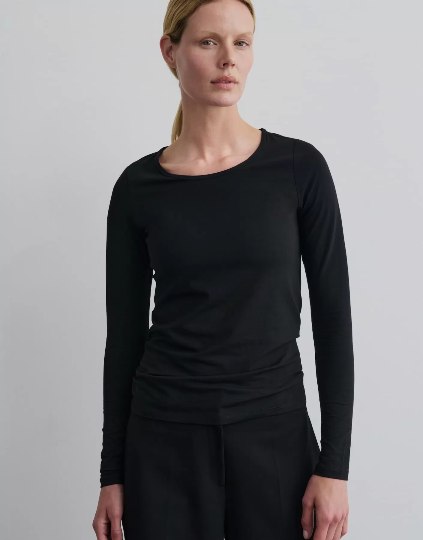 Basics<OPUS Commander Chemise à Manches Longues Kalia Noir En Ligne black