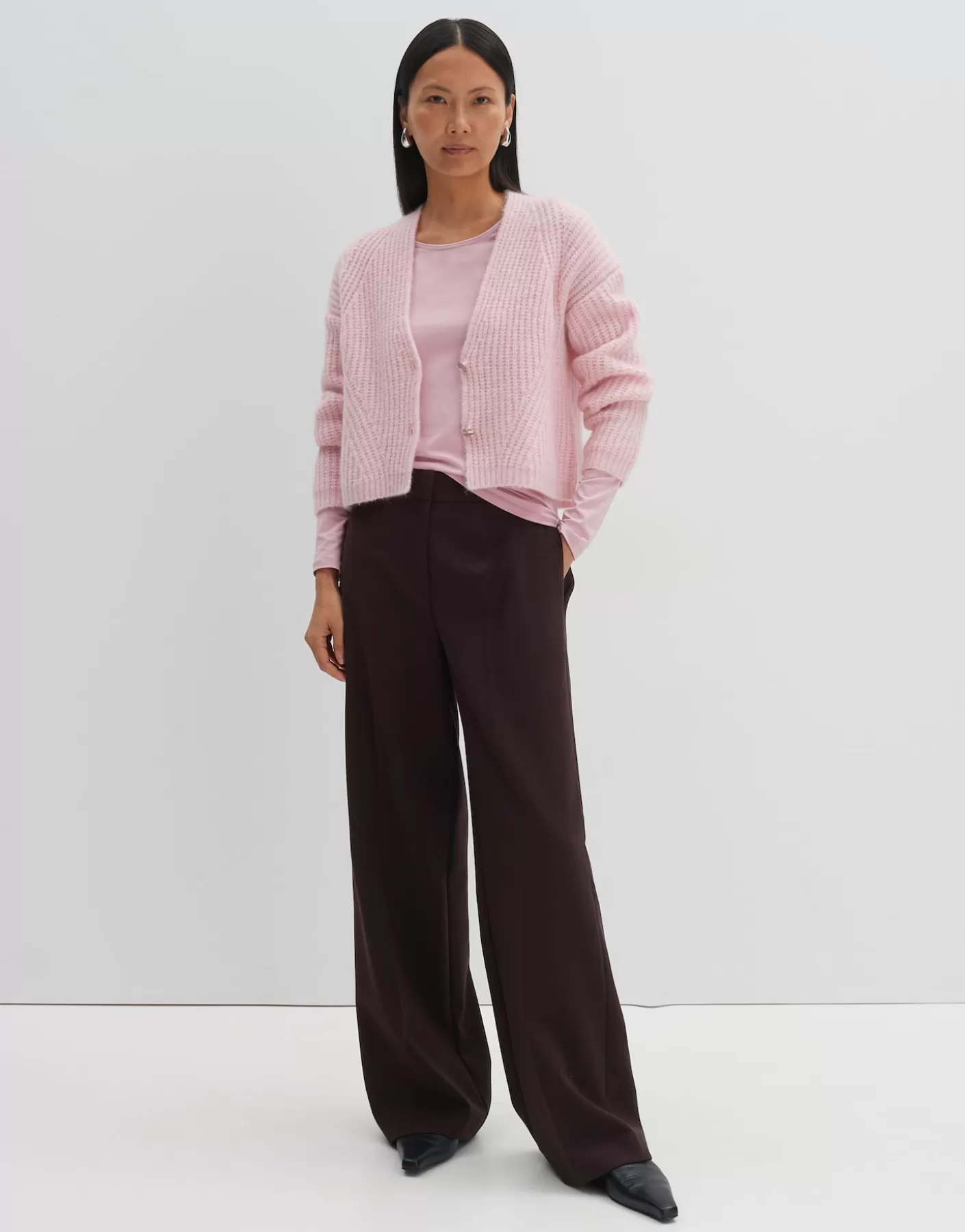 Basics<OPUS Commander Chemise à Manches Longues Kalia Rose En Ligne chalky pink