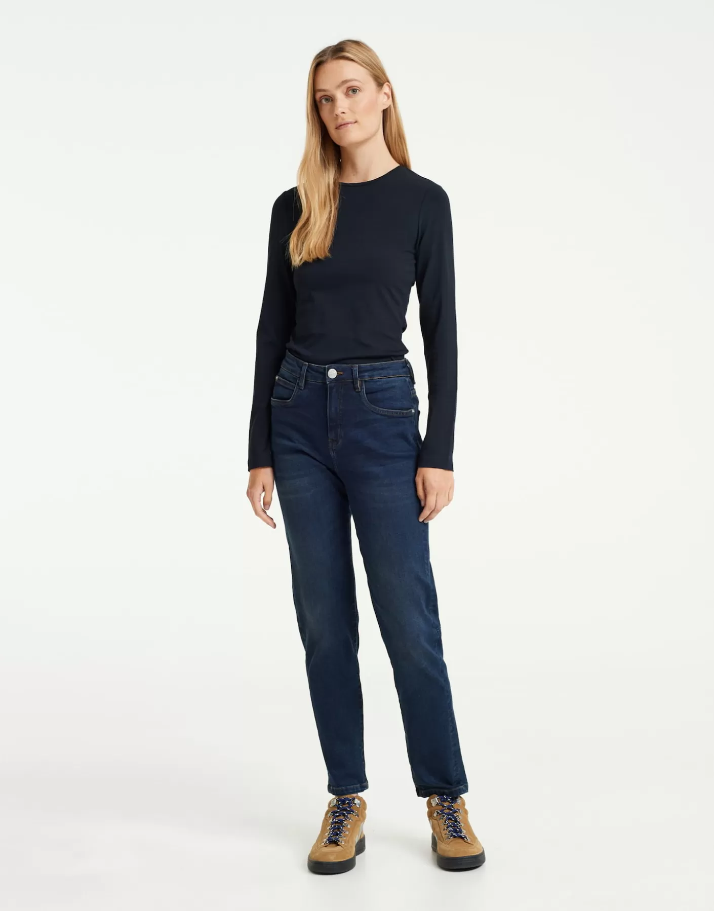 Chemises<OPUS Commander Chemise De Base Smilla Bleu En Ligne global blue