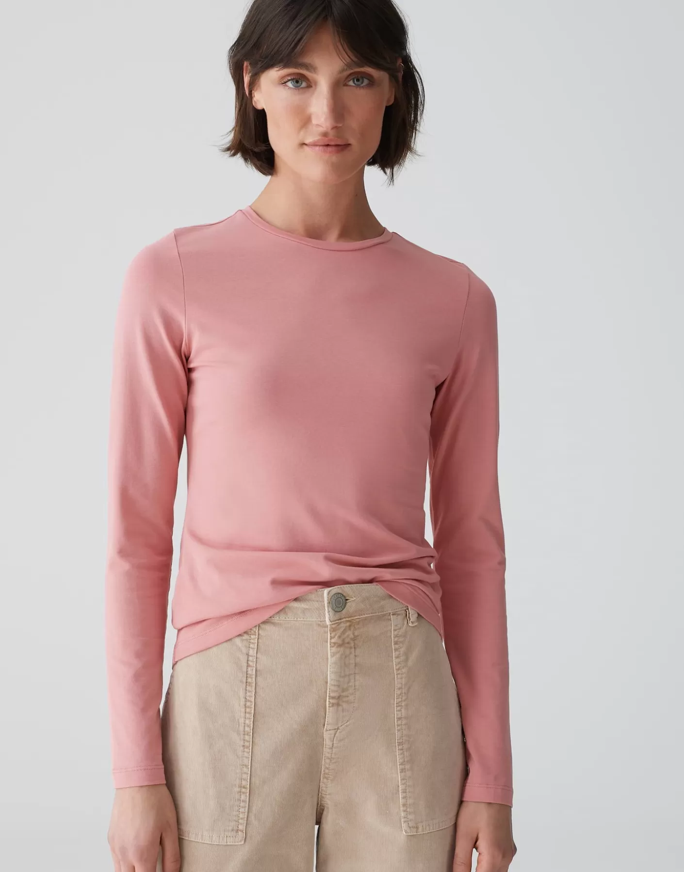 Basics | Chemises<OPUS Commander Chemise De Base Smilla Rose En Ligne mellow rose