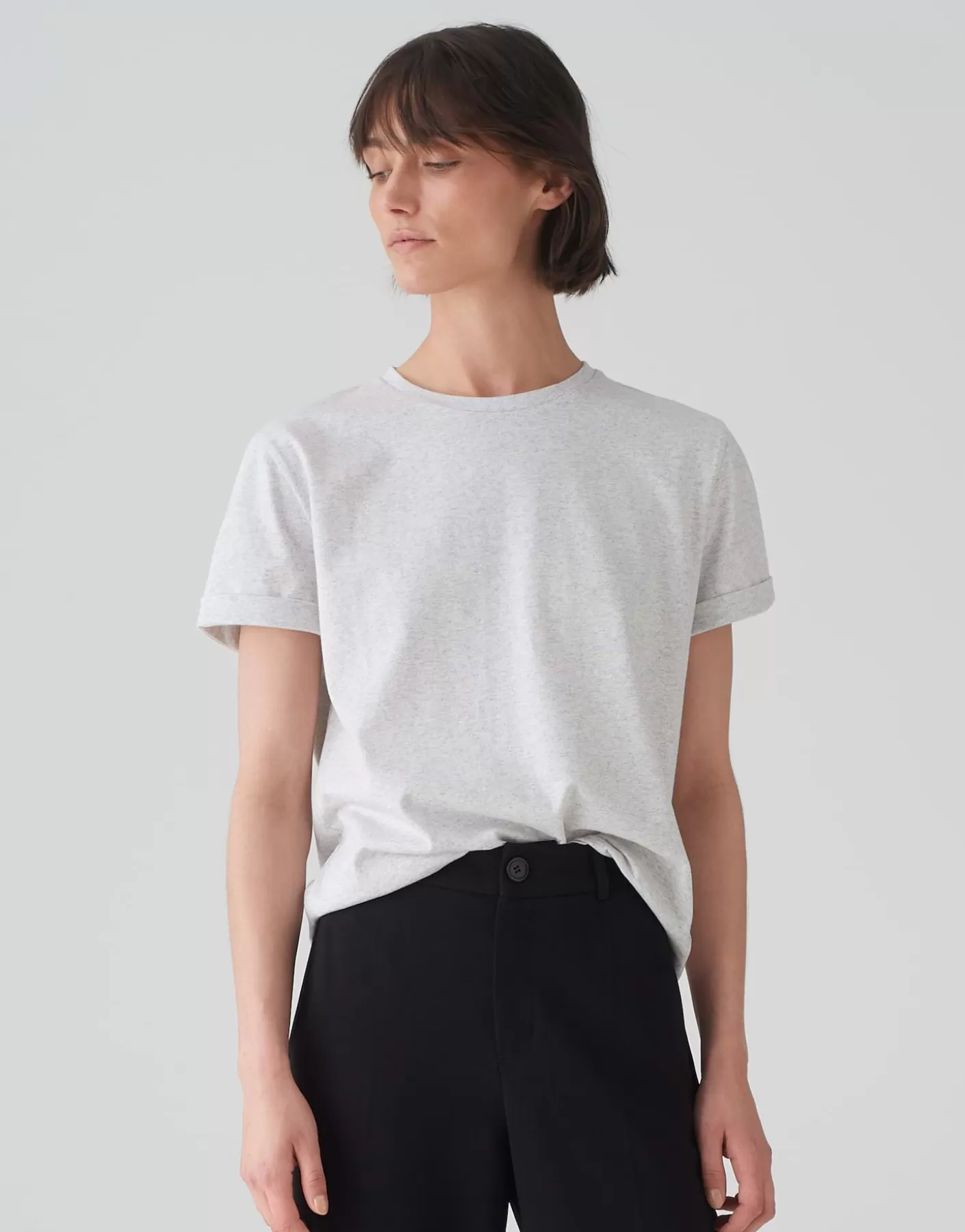 Basics | Chemises<OPUS Commander Chemise De Base Sonzi Gris En Ligne easy grey