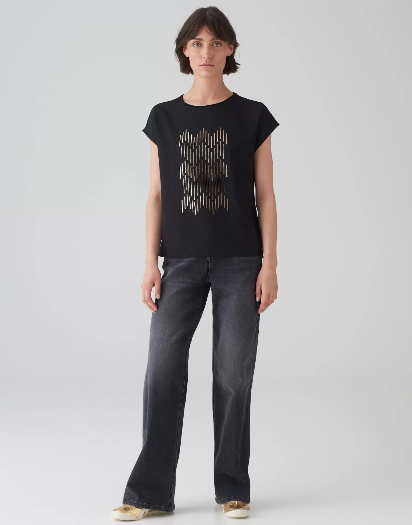 Chemises<OPUS Commander Chemise Imprimée Setro Print Noir En Ligne black