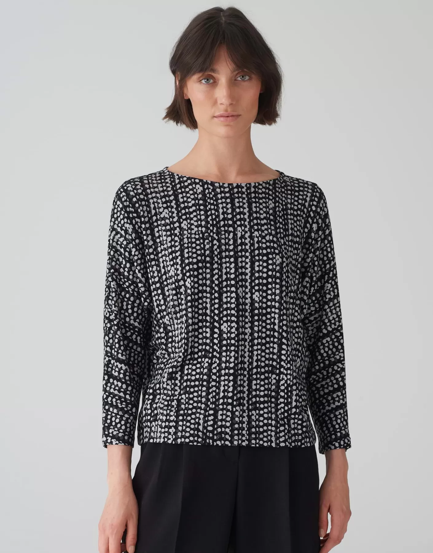 Chemises<OPUS Commander Chemise Sebry Shine Noir En Ligne black