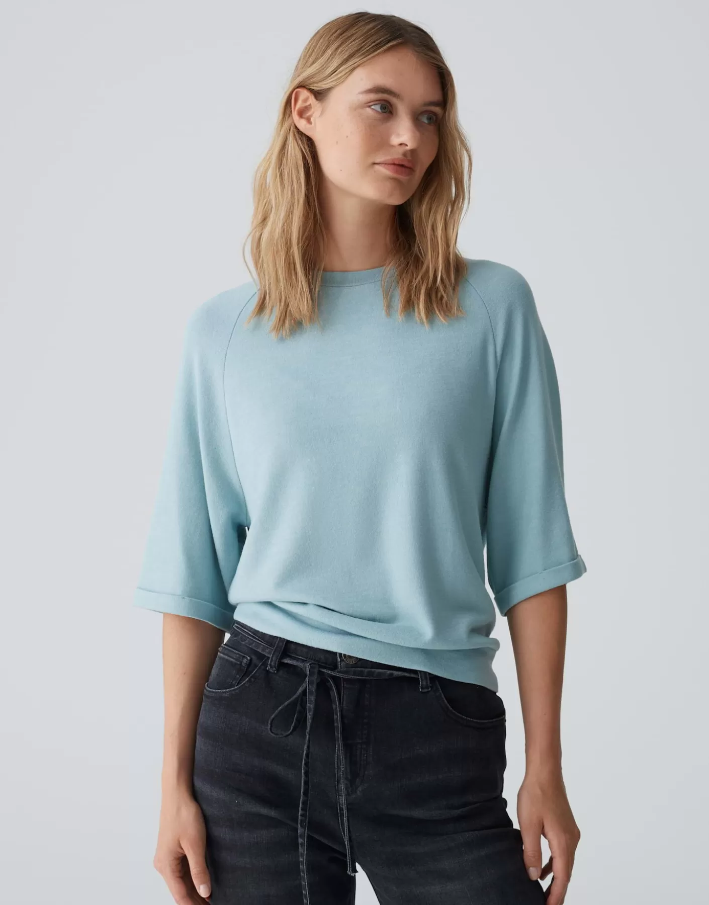 Chemises<OPUS Commander Chemise Sikanna Bleu En Ligne glacier blue