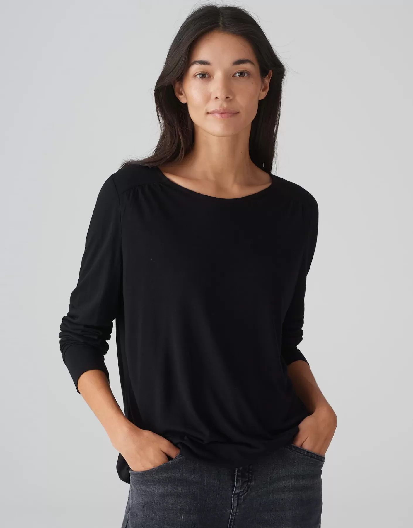 Chemises | Meilleures Ventes<OPUS Commander Chemise Sutha Noir En Ligne black