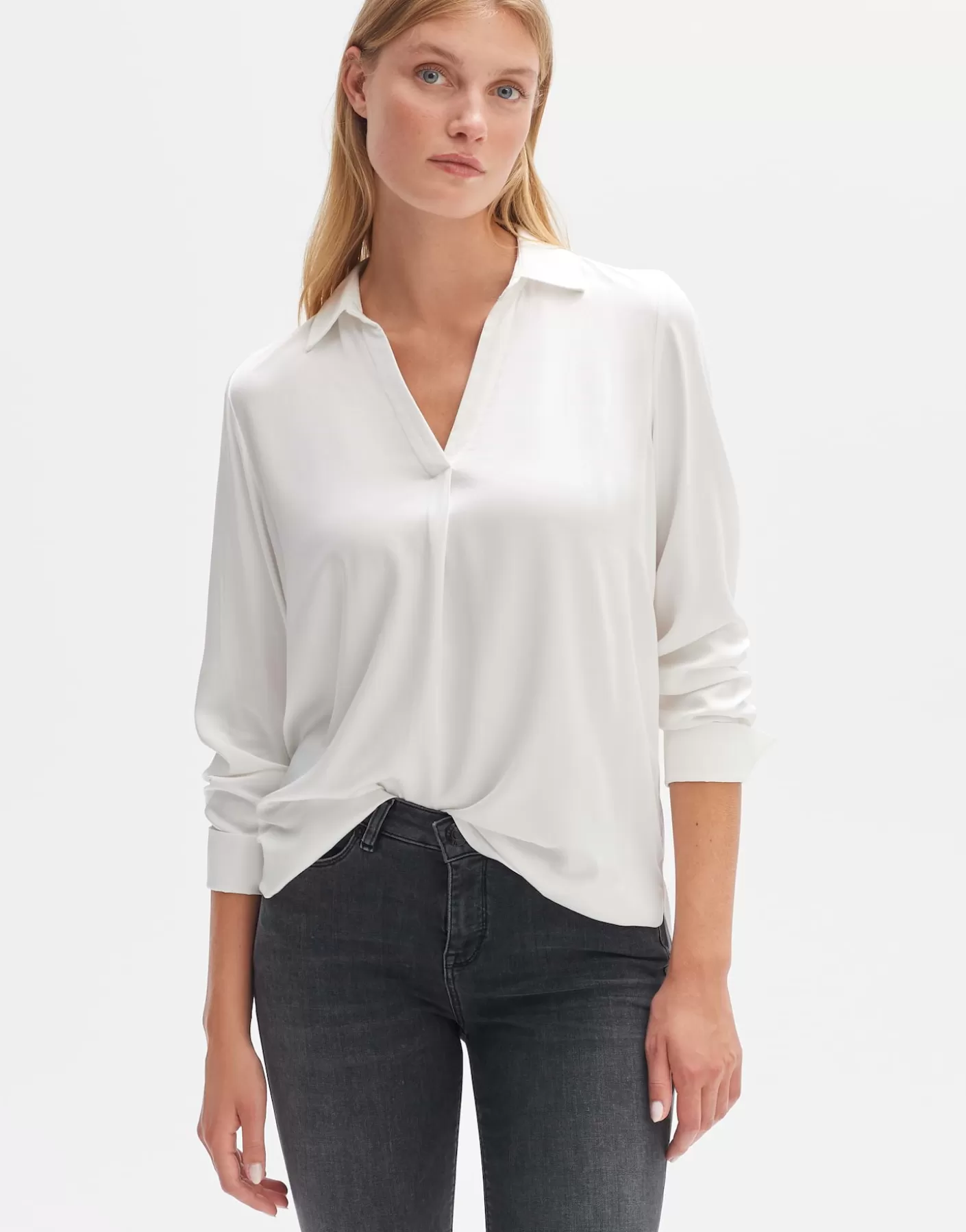Chemisiers<OPUS Commander Chemisier Fangi Blanc En Ligne milk
