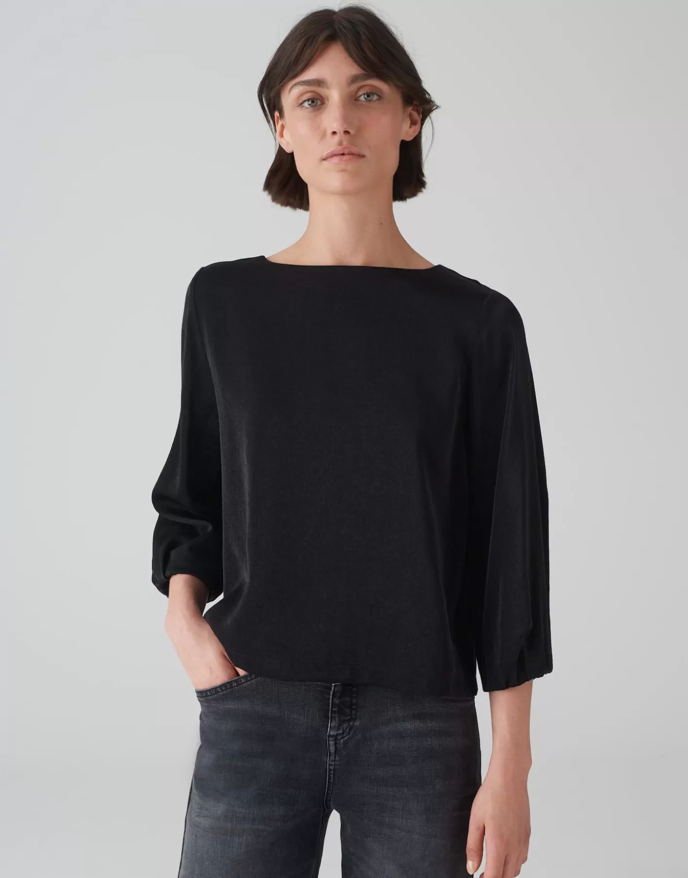 Chemisiers<OPUS Commander Chemisier Flixi Noir En Ligne black