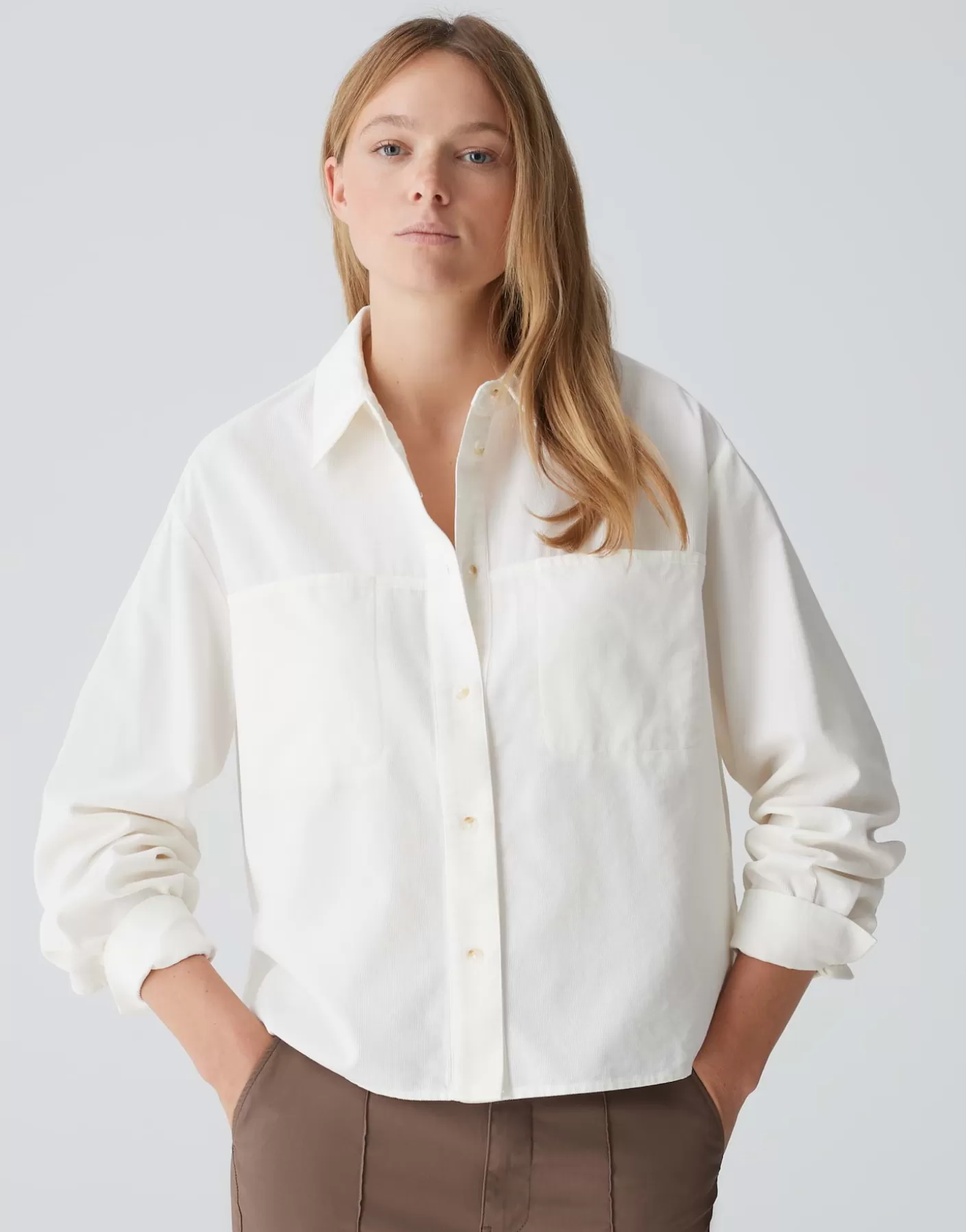 Chemisiers<OPUS Commander Chemisier Froni Blanc En Ligne milk