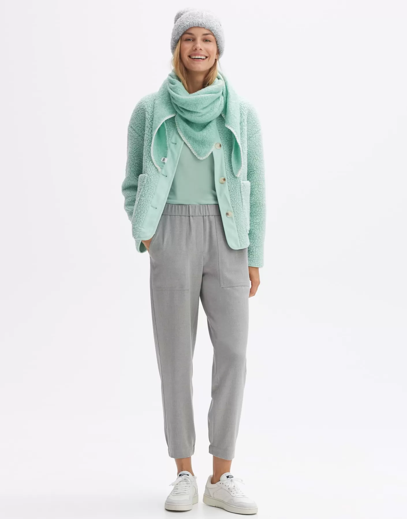 Accessoires<OPUS Commander Foulard Amadsi Scarf Vert En Ligne pale mint