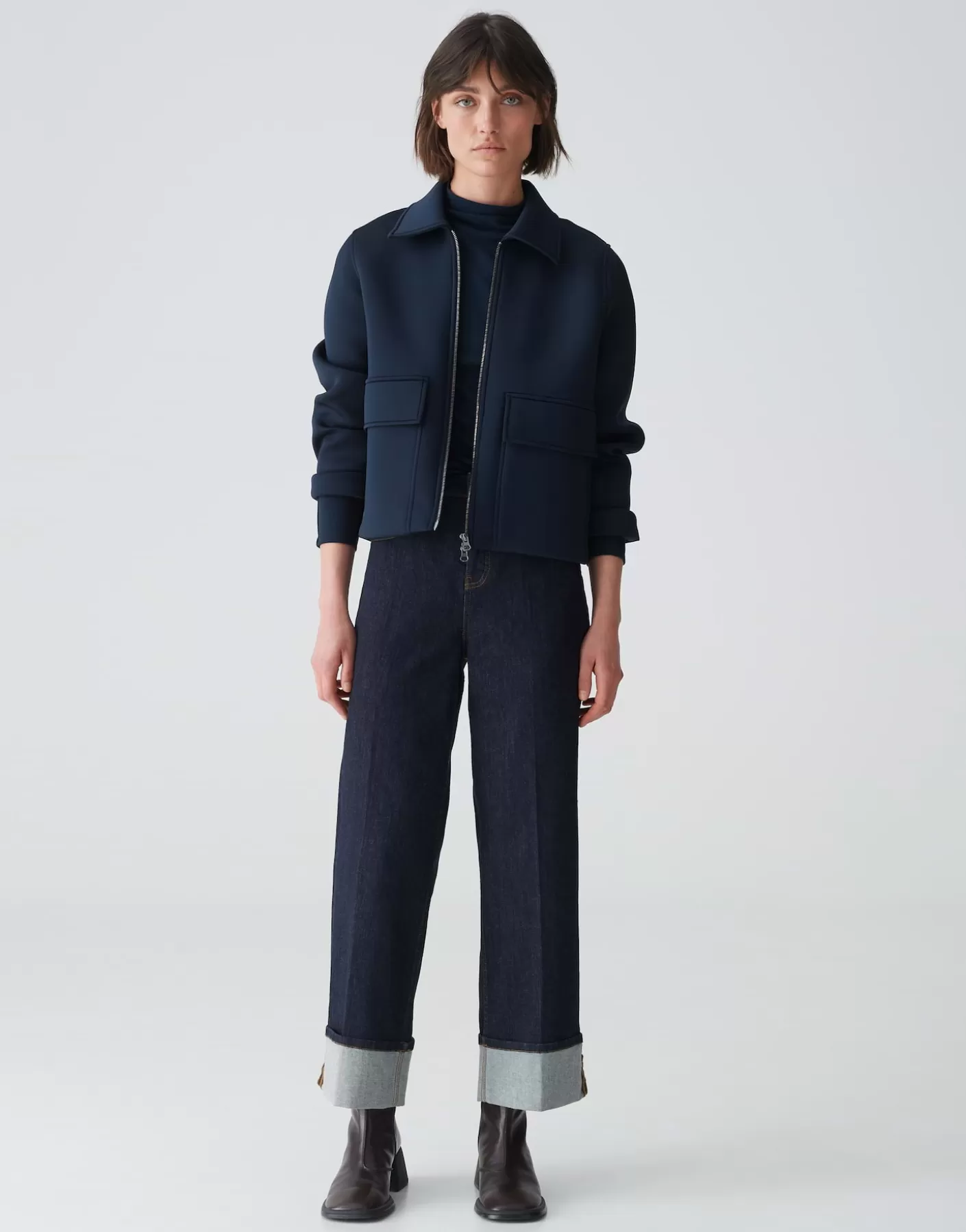 Sweats<OPUS Commander Gilet De Survêtement Gidal Bleu En Ligne coal blue