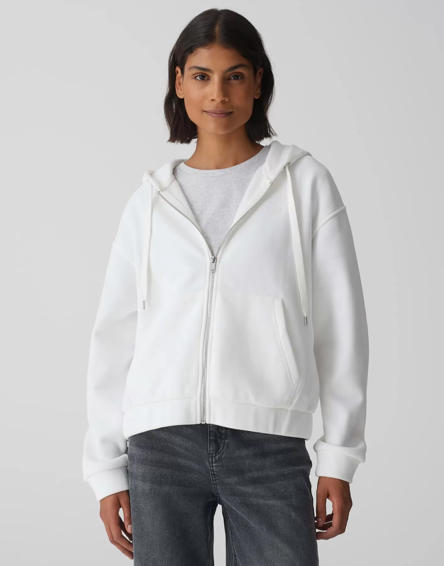 Sweats<OPUS Commander Gilet De Survêtement Gojami Blanc En Ligne milk