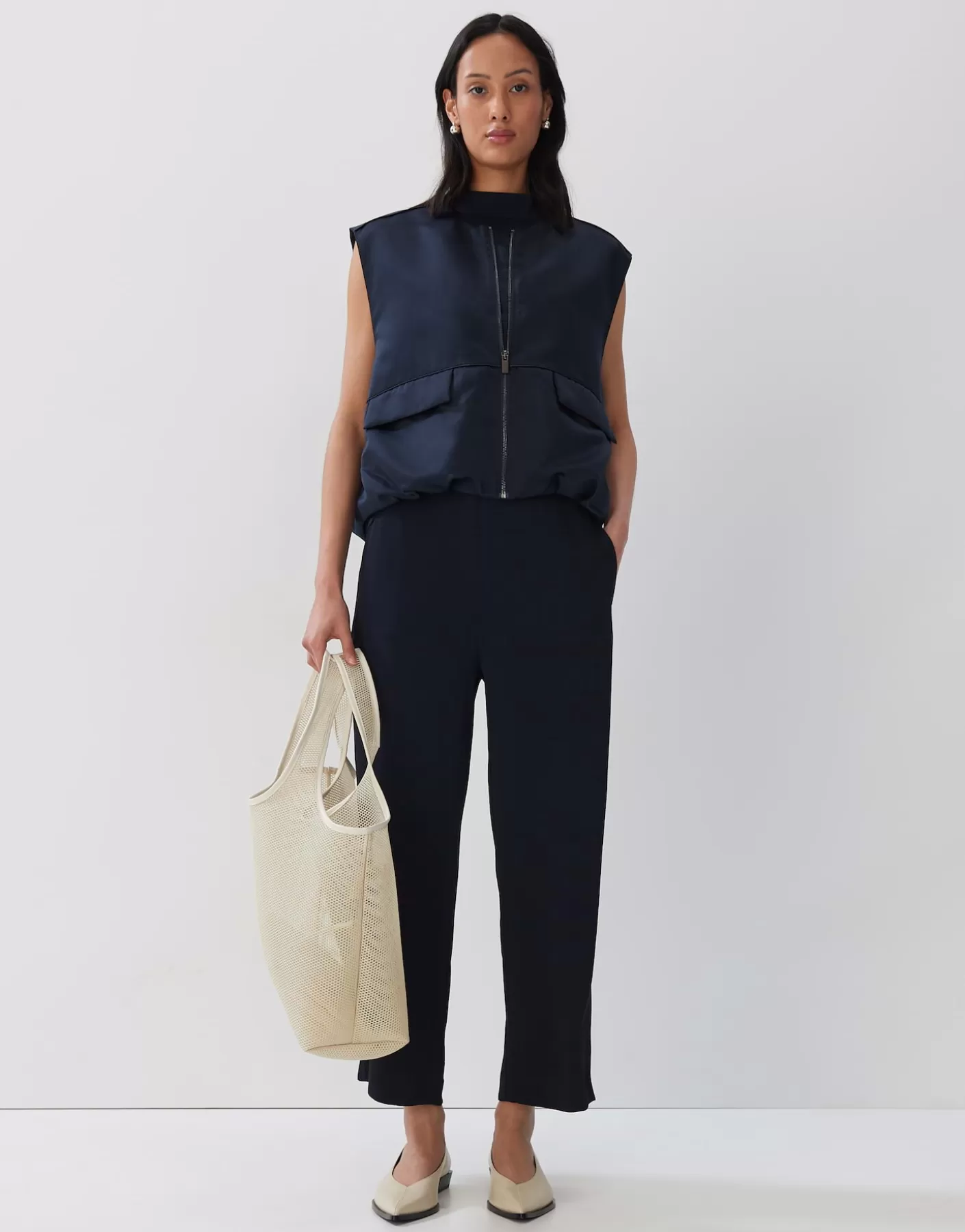 Blazer / Vestes<OPUS Commander Gilet Noeevi Bleu En Ligne ocean