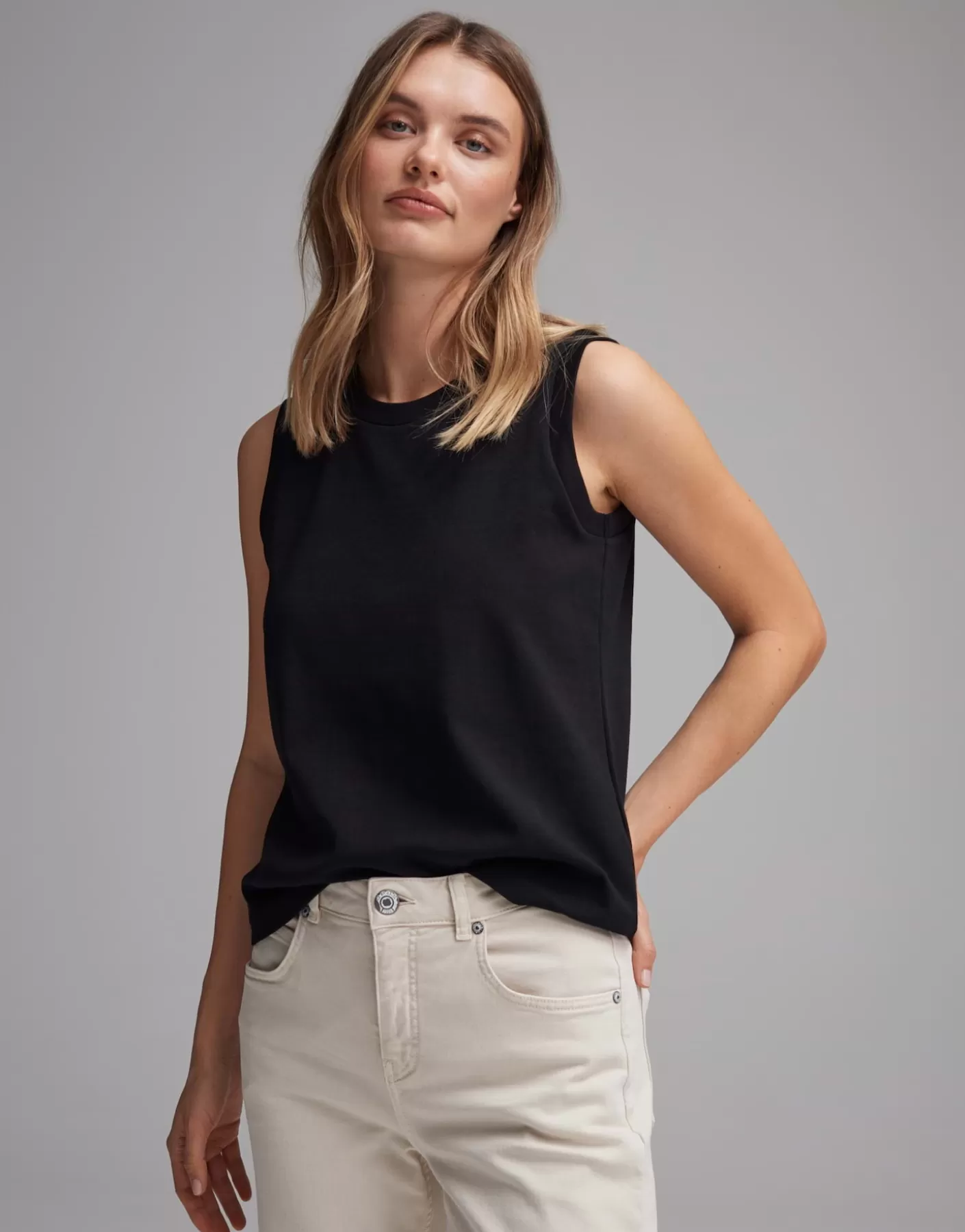 Basics | Chemises<OPUS Commander Haut De Page Ilayda Noir En Ligne black