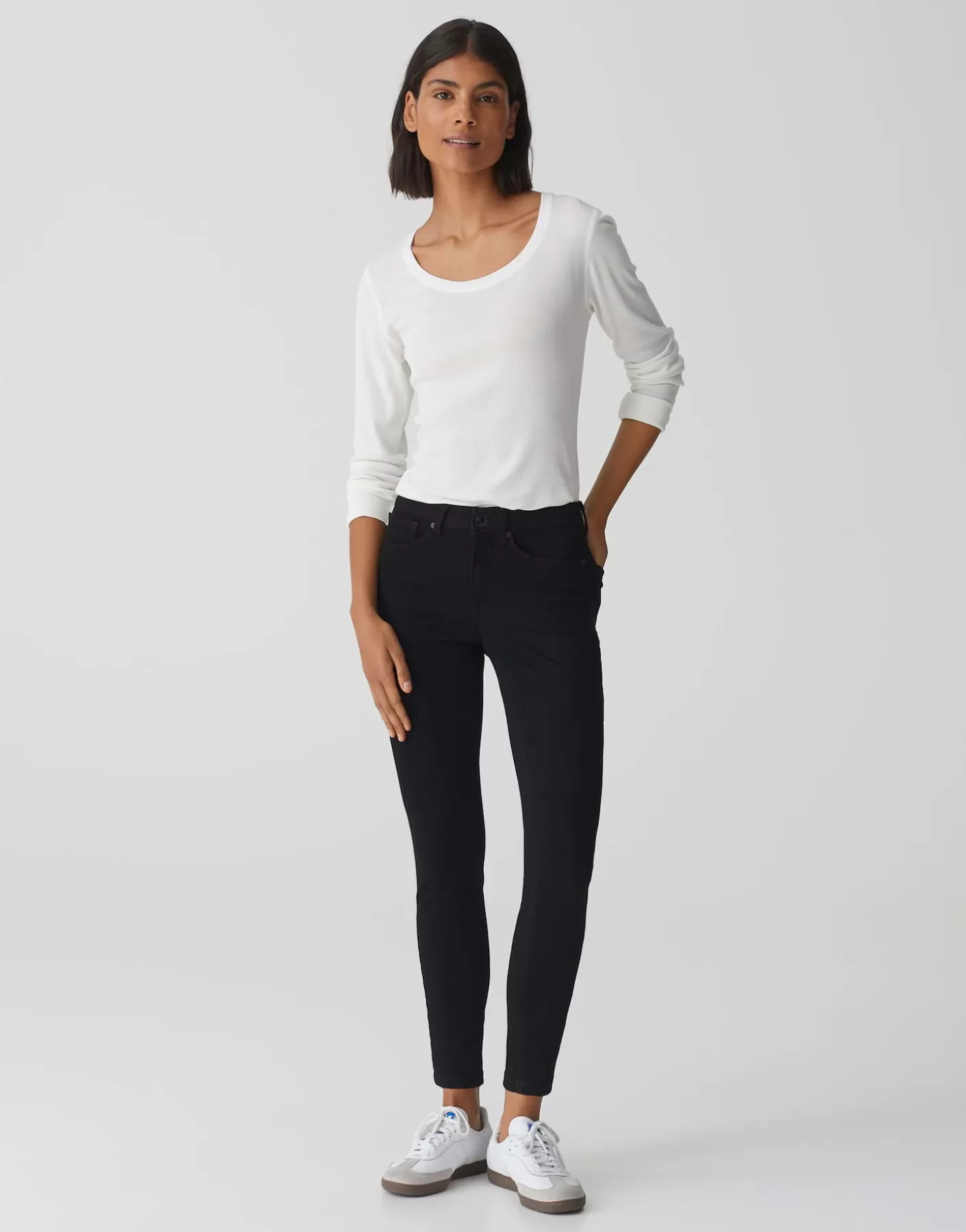 Jeans<OPUS Commander Jean Skinny Elma Noir En Ligne black