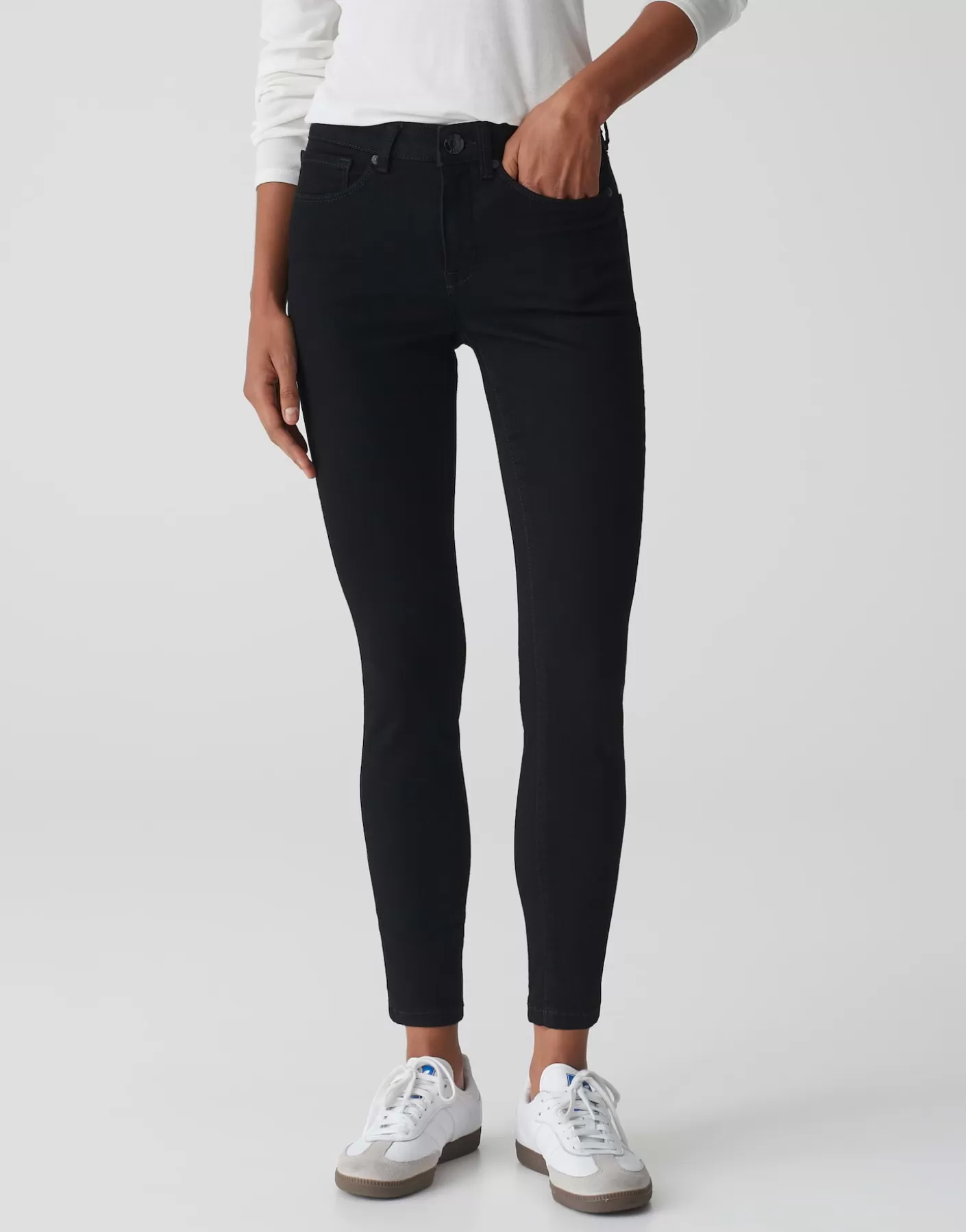 Jeans<OPUS Commander Jean Skinny Elma Noir En Ligne black