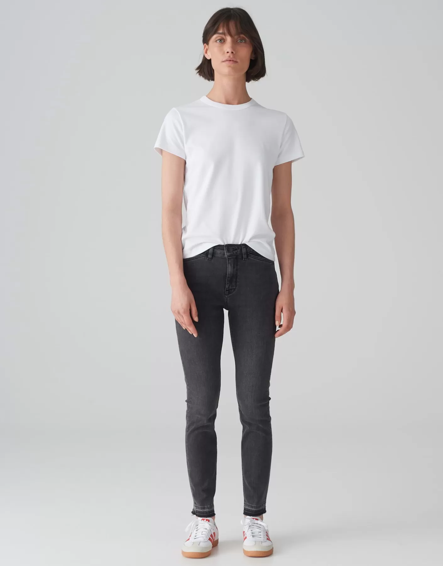 Jeans | Meilleures Ventes<OPUS Commander Jean Skinny Elma Classy Gris En Ligne mid edgy grey