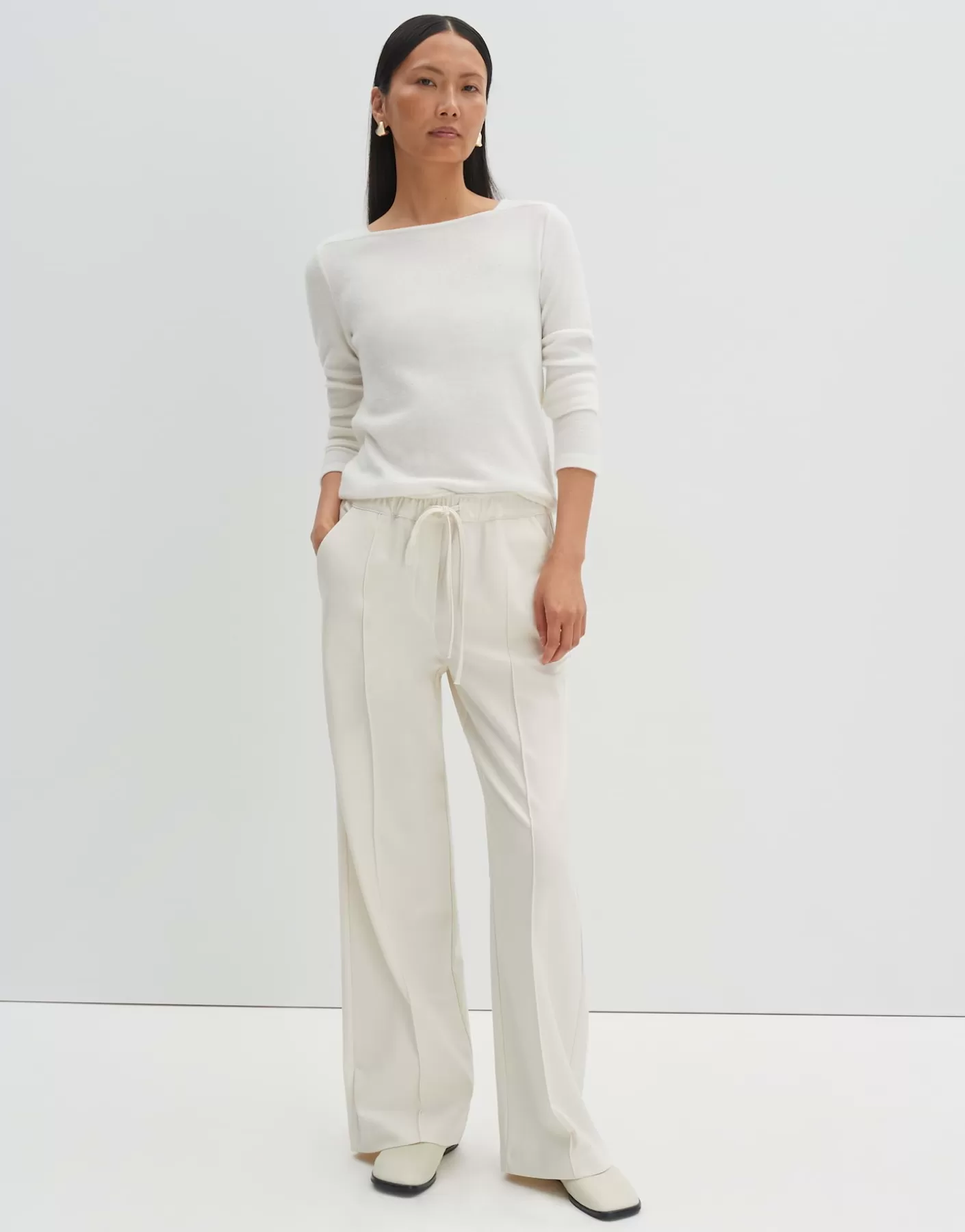 Chemises<OPUS Commander Jerseyshirt Kosie Blanc En Ligne milk