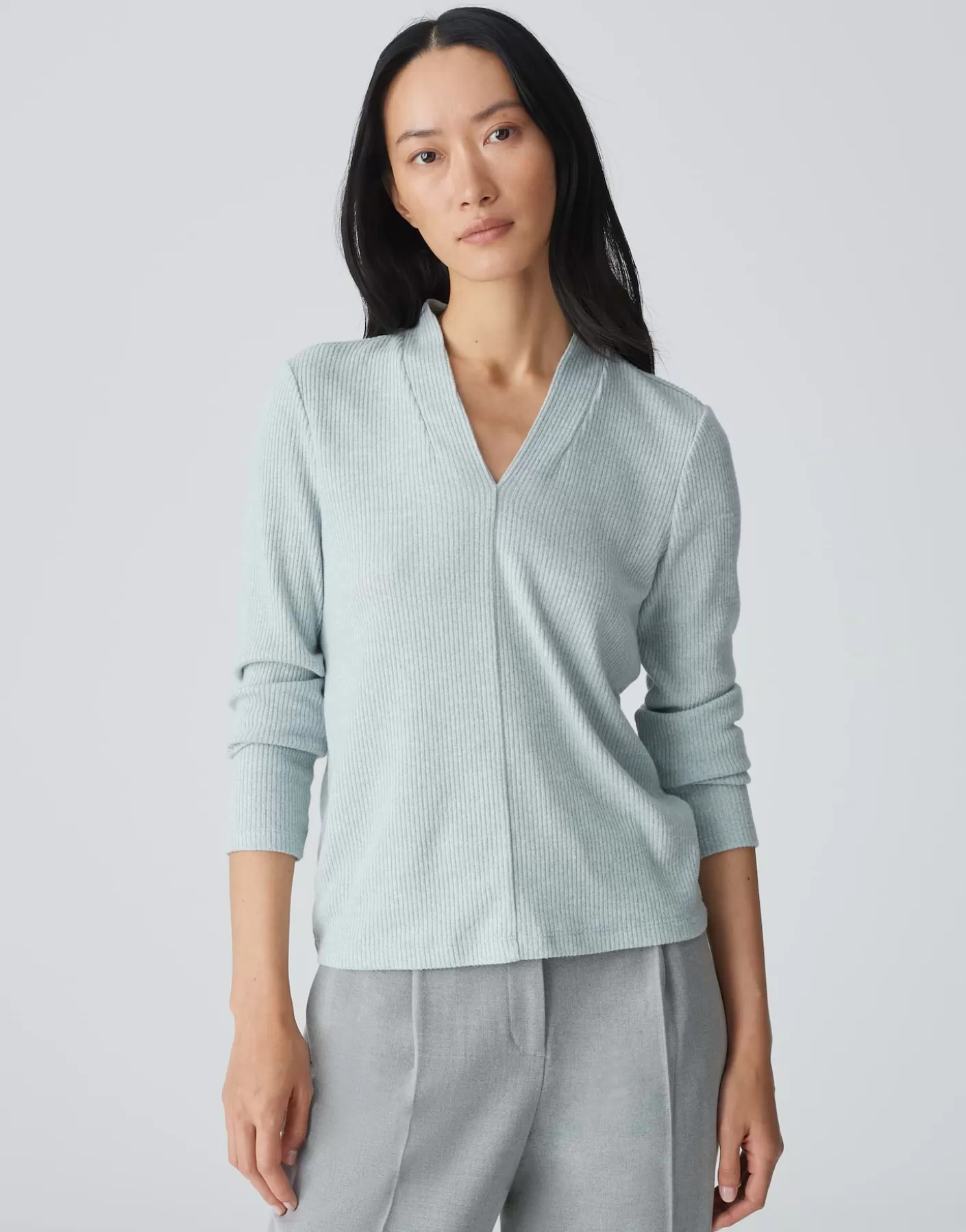 Chemises<OPUS Commander Jerseyshirt Somoko Bleu En Ligne glacier blue