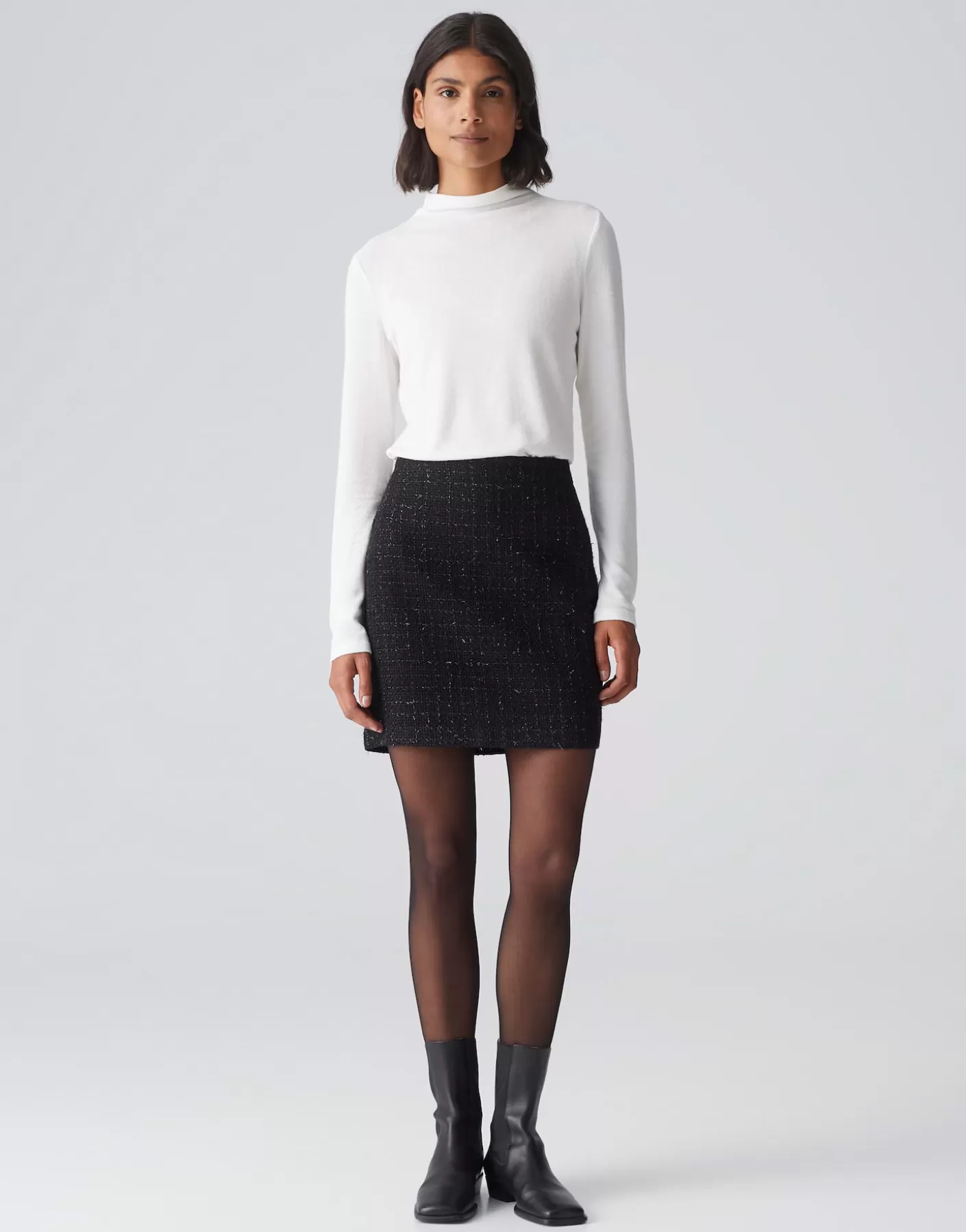 Jupes<OPUS Commander Jupe Ravenna Chic Noir En Ligne black