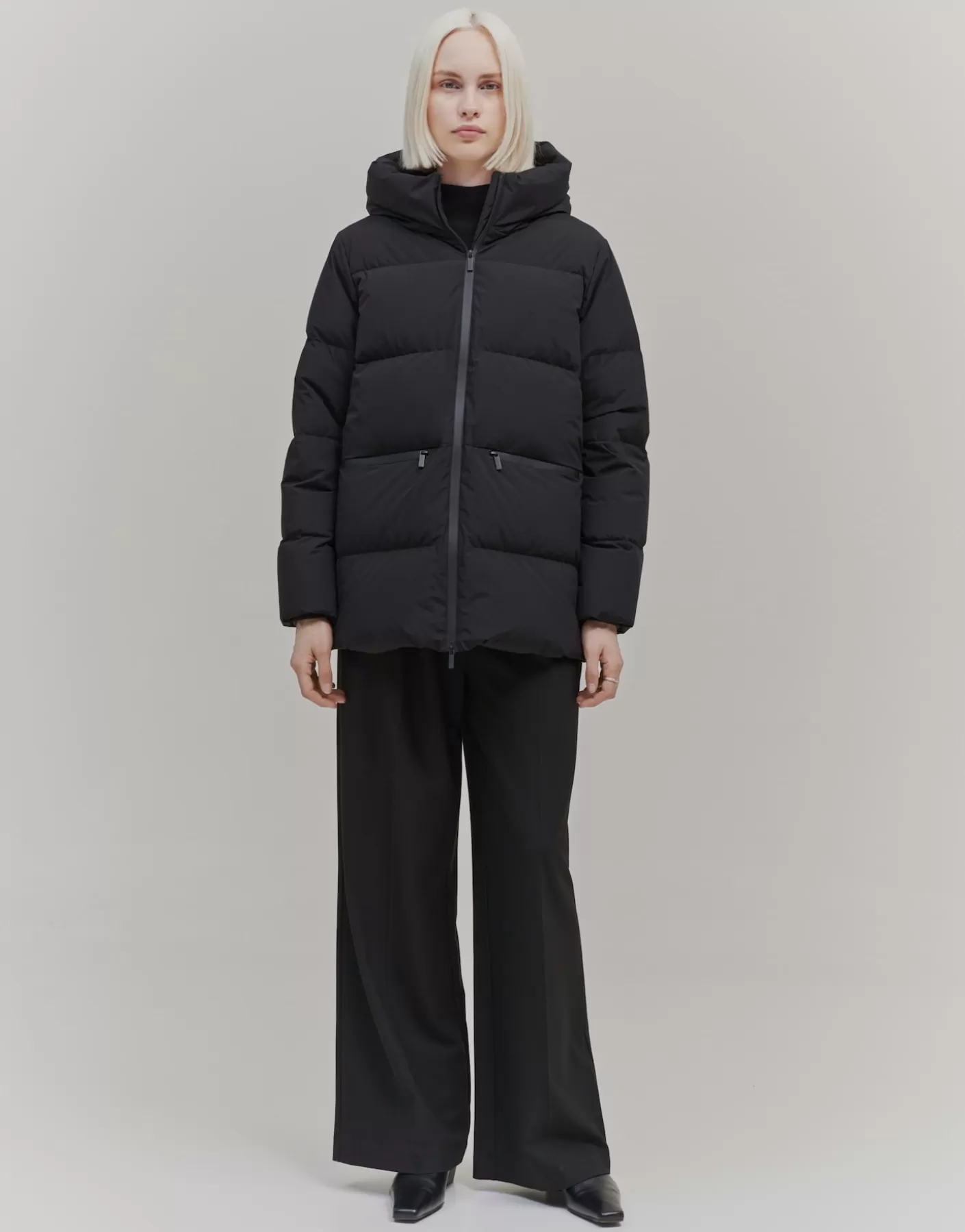 Vestes / Manteaux<OPUS Commander Manteau En Duvet Vanouk Noir En Ligne black