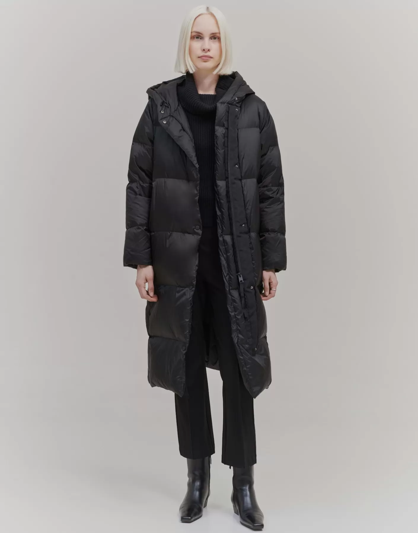 Vestes / Manteaux<OPUS Commander Manteau En Duvet Vaustine Noir En Ligne black