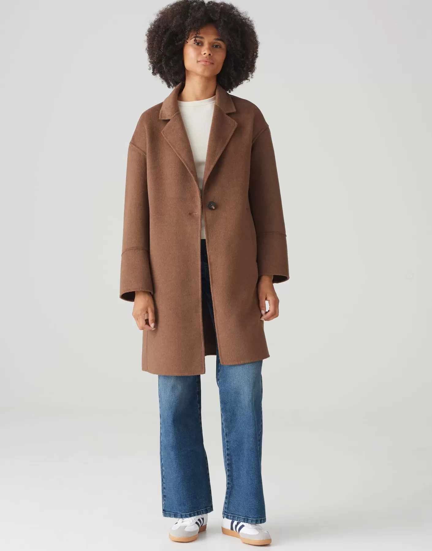Vestes / Manteaux<OPUS Commander Manteau Hatilde Marron En Ligne cocoa