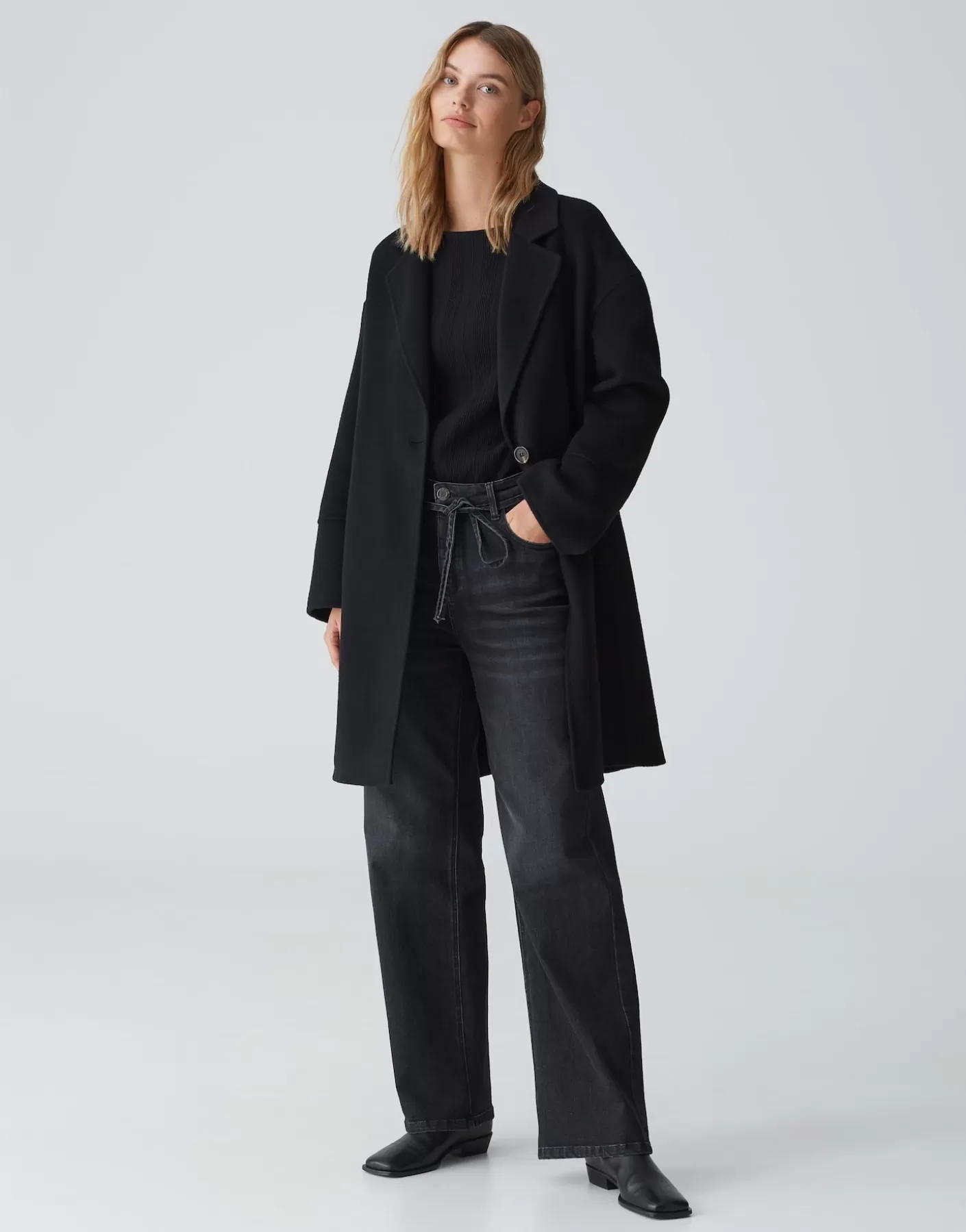 Vestes / Manteaux<OPUS Commander Manteau Hatilde Noir En Ligne black
