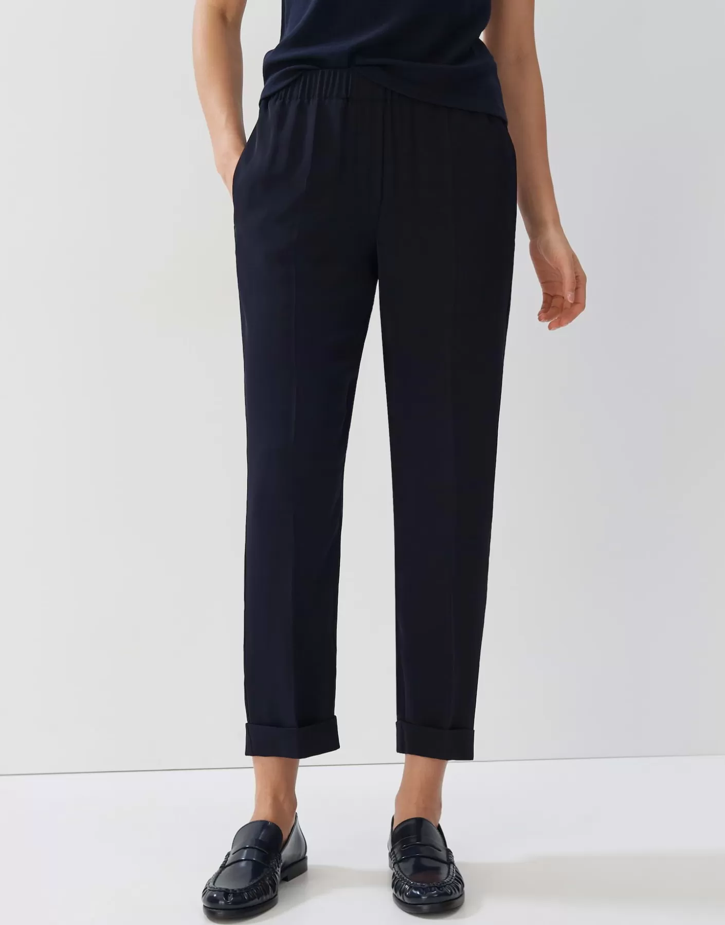 Pantalons<OPUS Commander Pantalon à Enfiler Carlah Bleu En Ligne ocean
