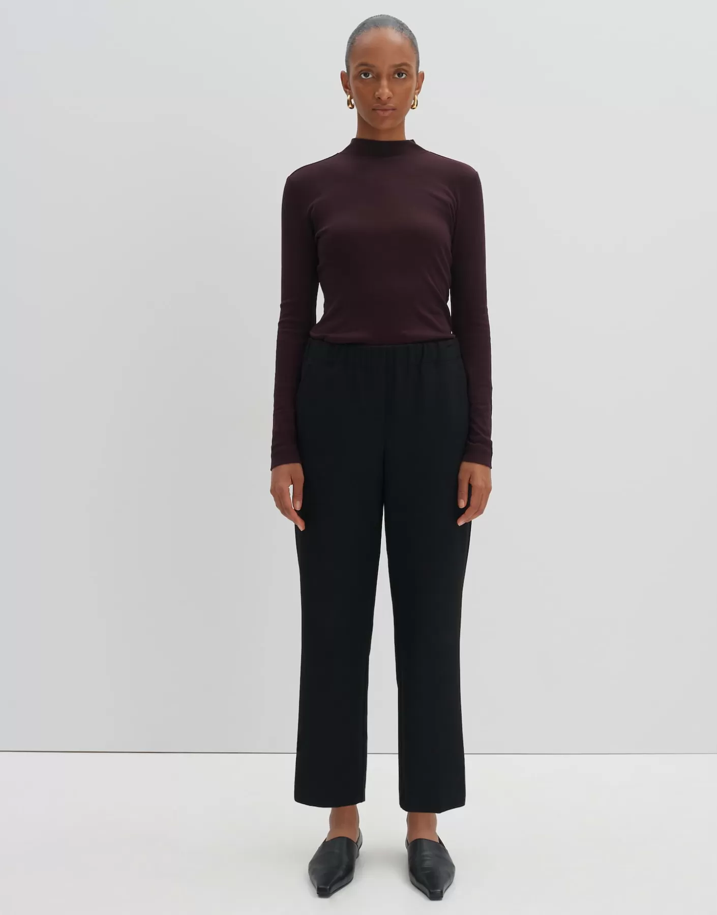 Pantalons<OPUS Commander Pantalon à Enfiler Celien Noir En Ligne black