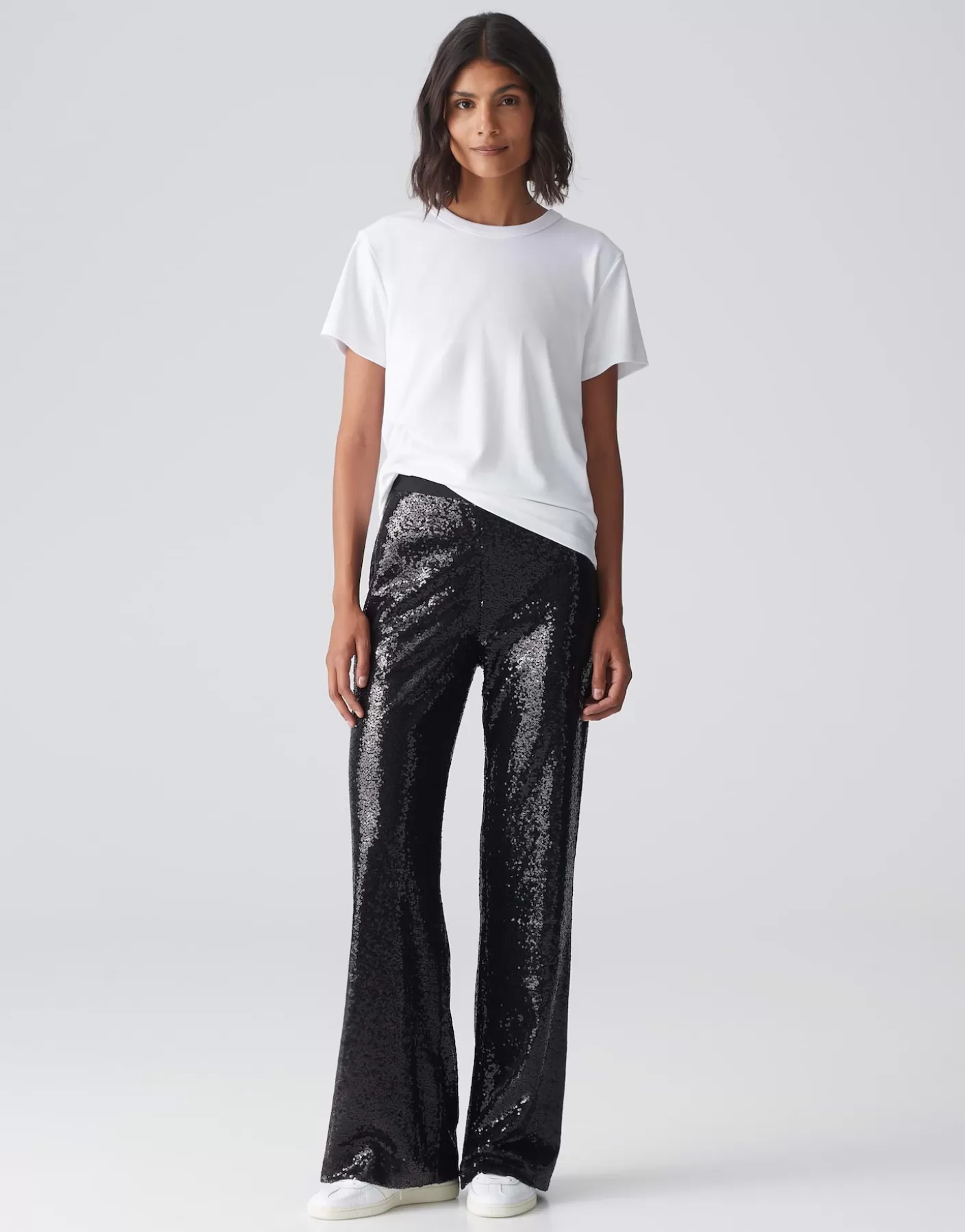 Pantalons<OPUS Commander Pantalon à Pinces Mikkeline Noir En Ligne black