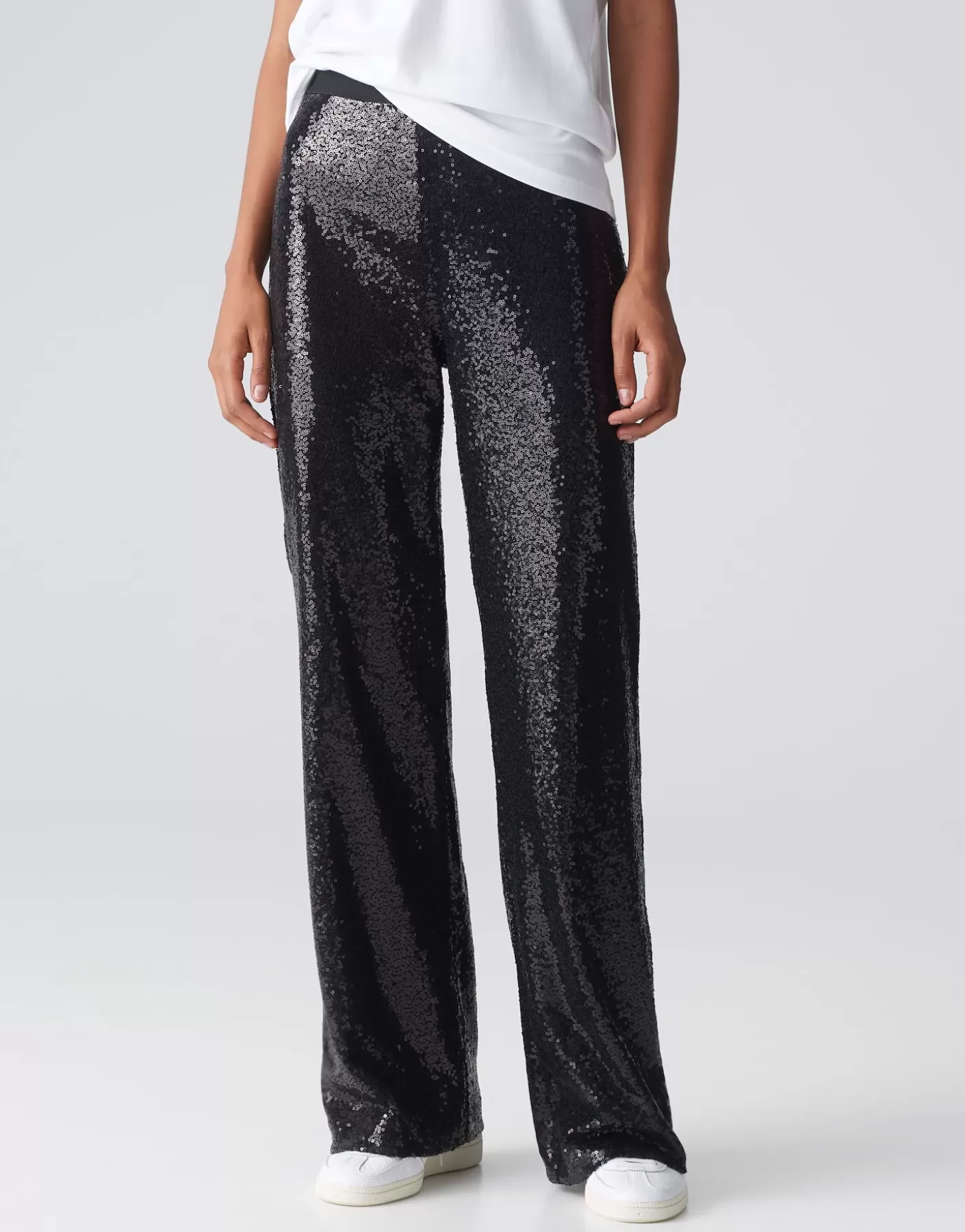 Pantalons<OPUS Commander Pantalon à Pinces Mikkeline Noir En Ligne black