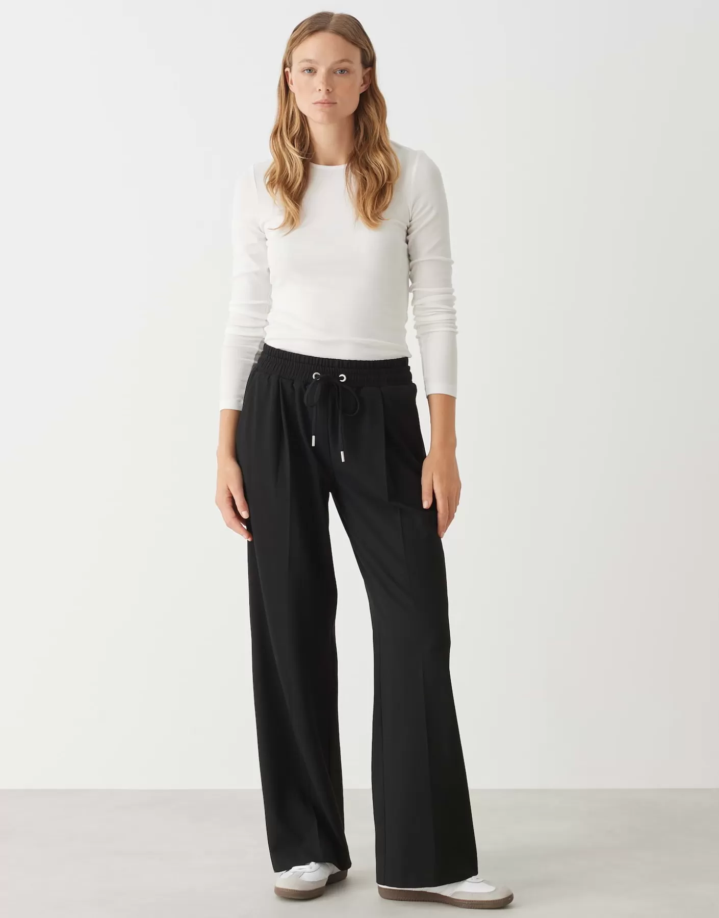 Pantalons<OPUS Commander Pantalon à Plis Mutasi Noir En Ligne black