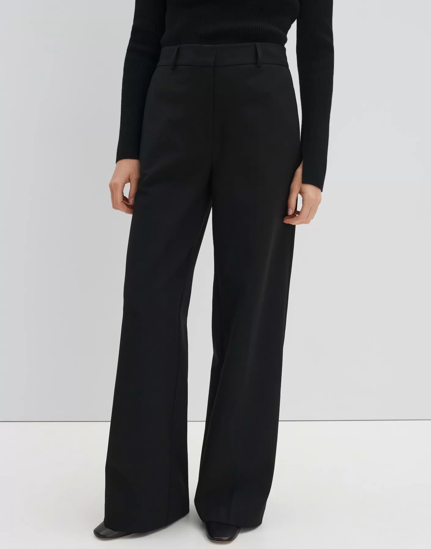 Pantalons | Meilleures Ventes<OPUS Commander Pantalon De Costume Catsby Noir En Ligne black