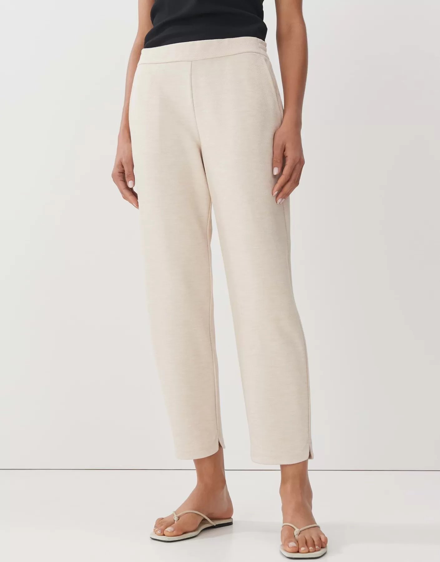 Pantalons<OPUS Commander Pantalon De Jogging Charlie Soft Beige En Ligne natural glaze