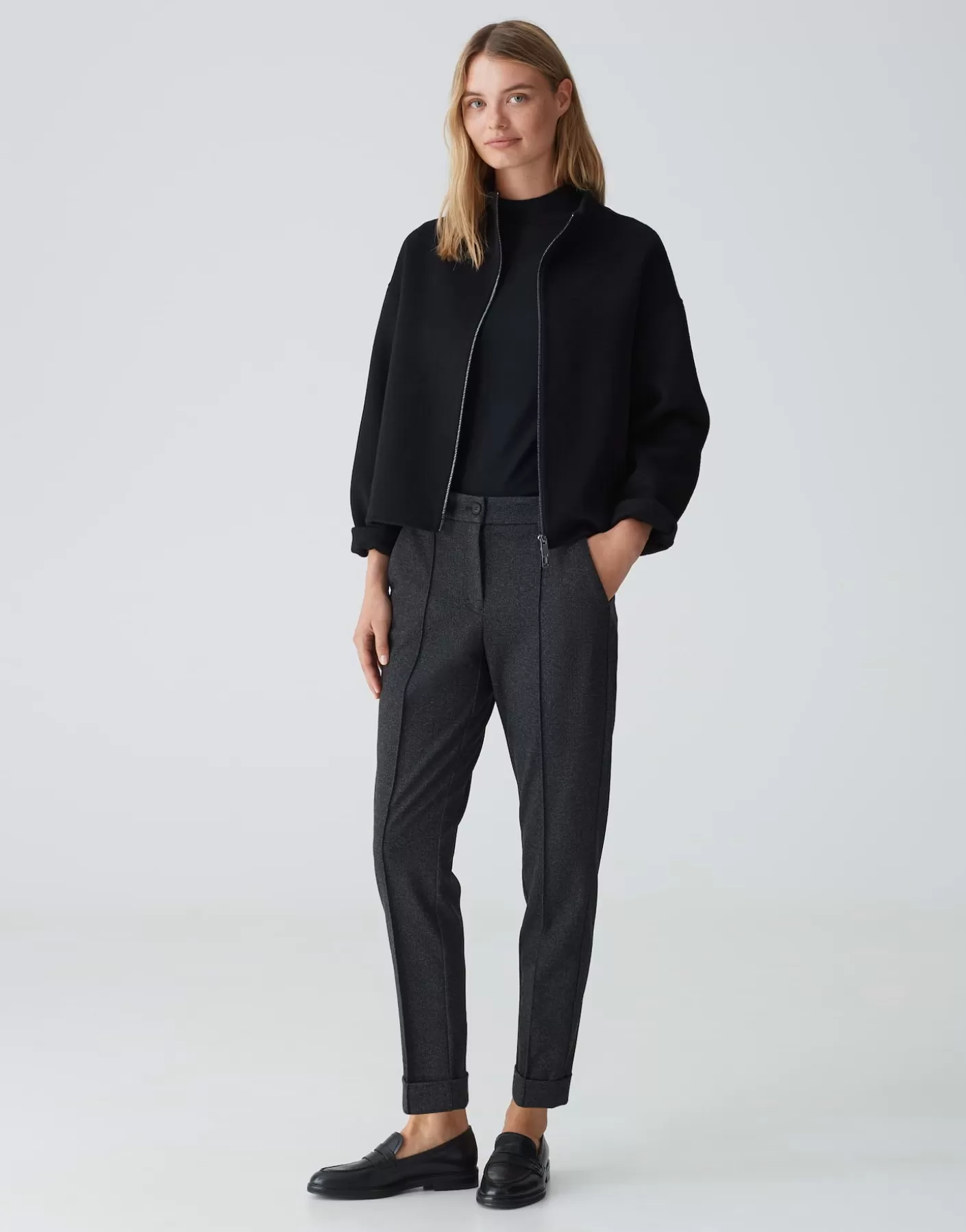 Pantalons<OPUS Commander Pantalon De Jogging Melina Remix Noir En Ligne black